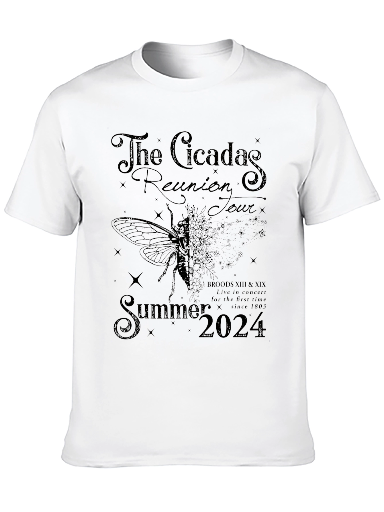 The Cicadas Reunion Tour Summer 2024 T-Shirt
