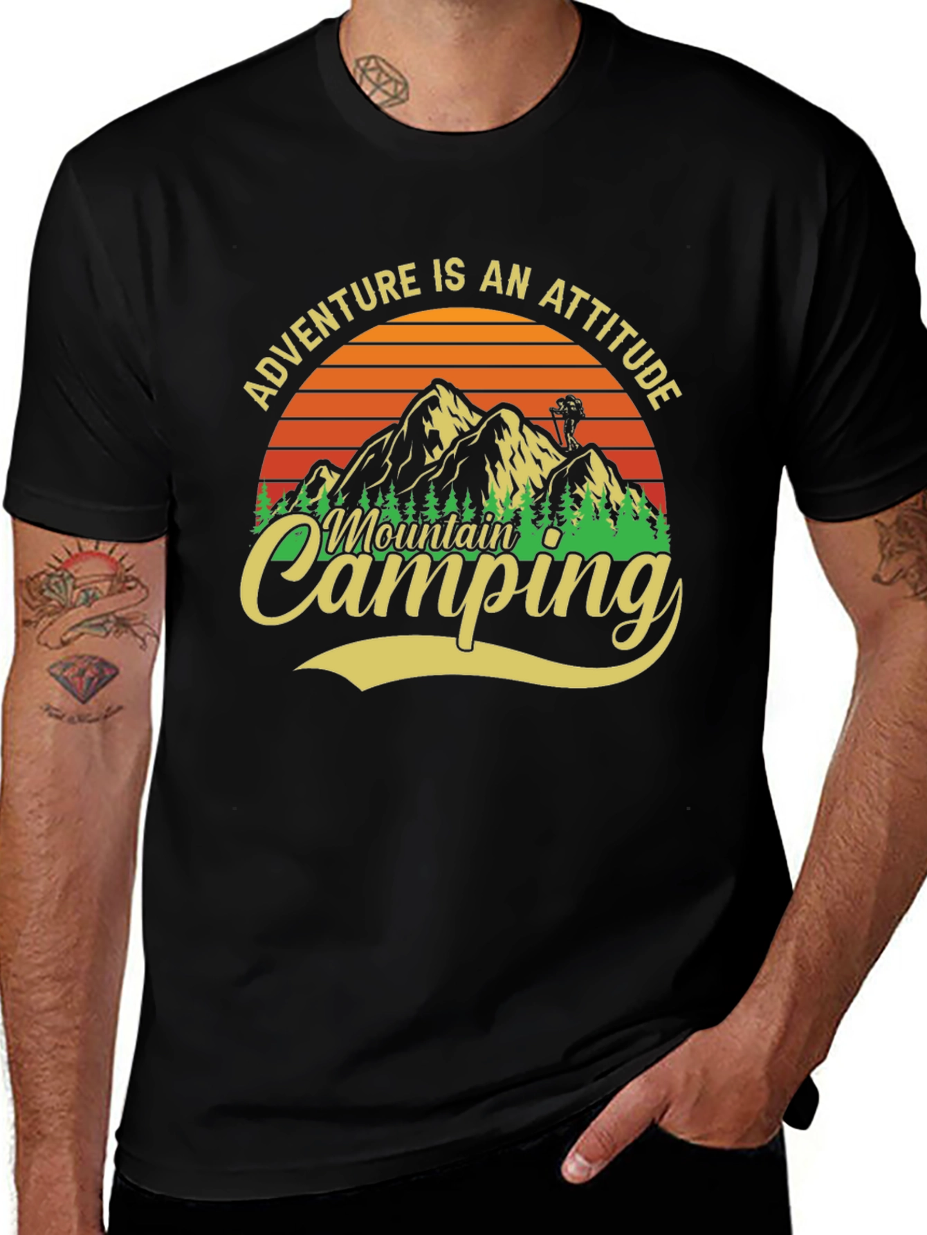 Adventure Mountain Camping T-Shirt