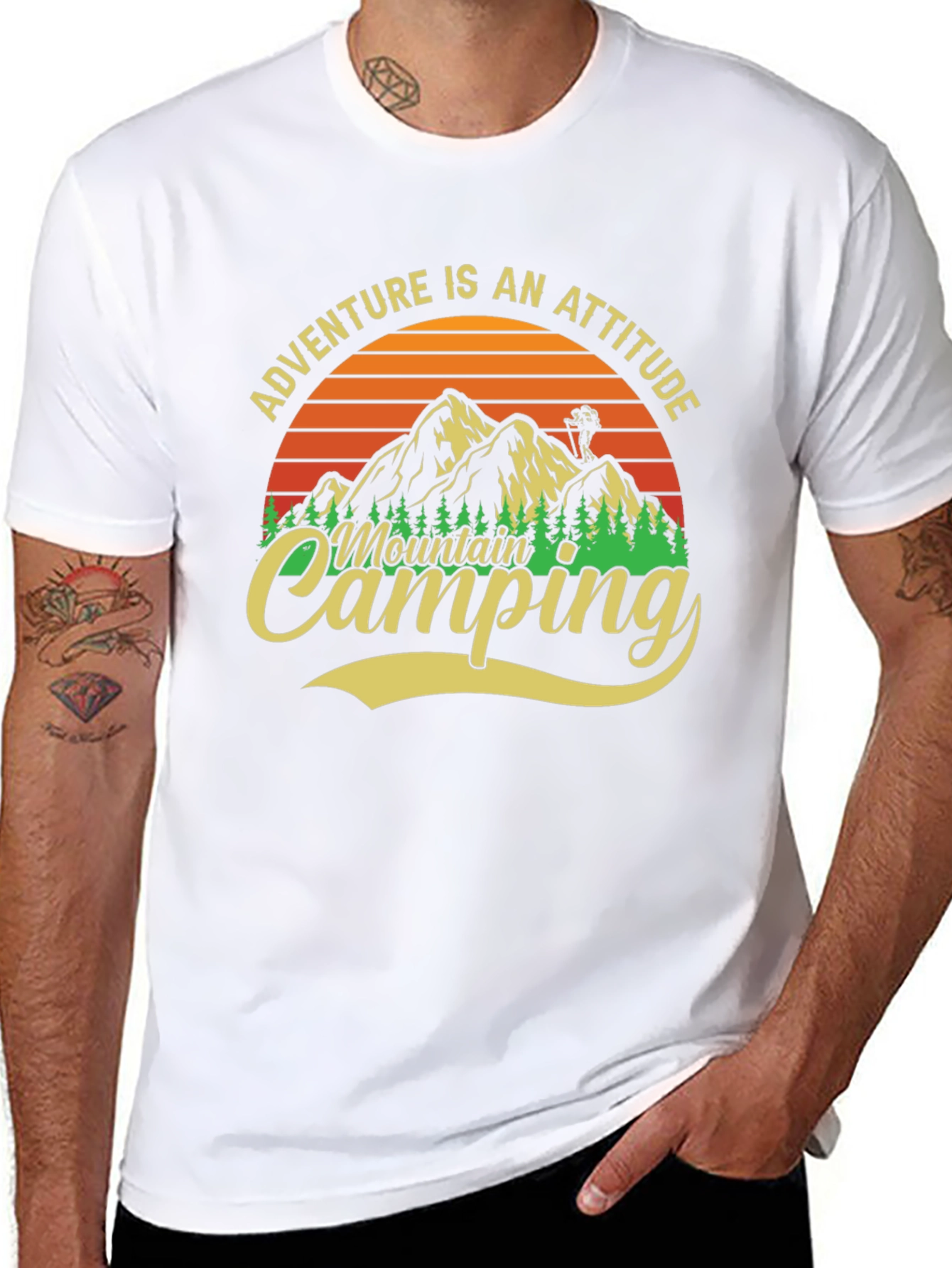 Adventure Mountain Camping T-Shirt