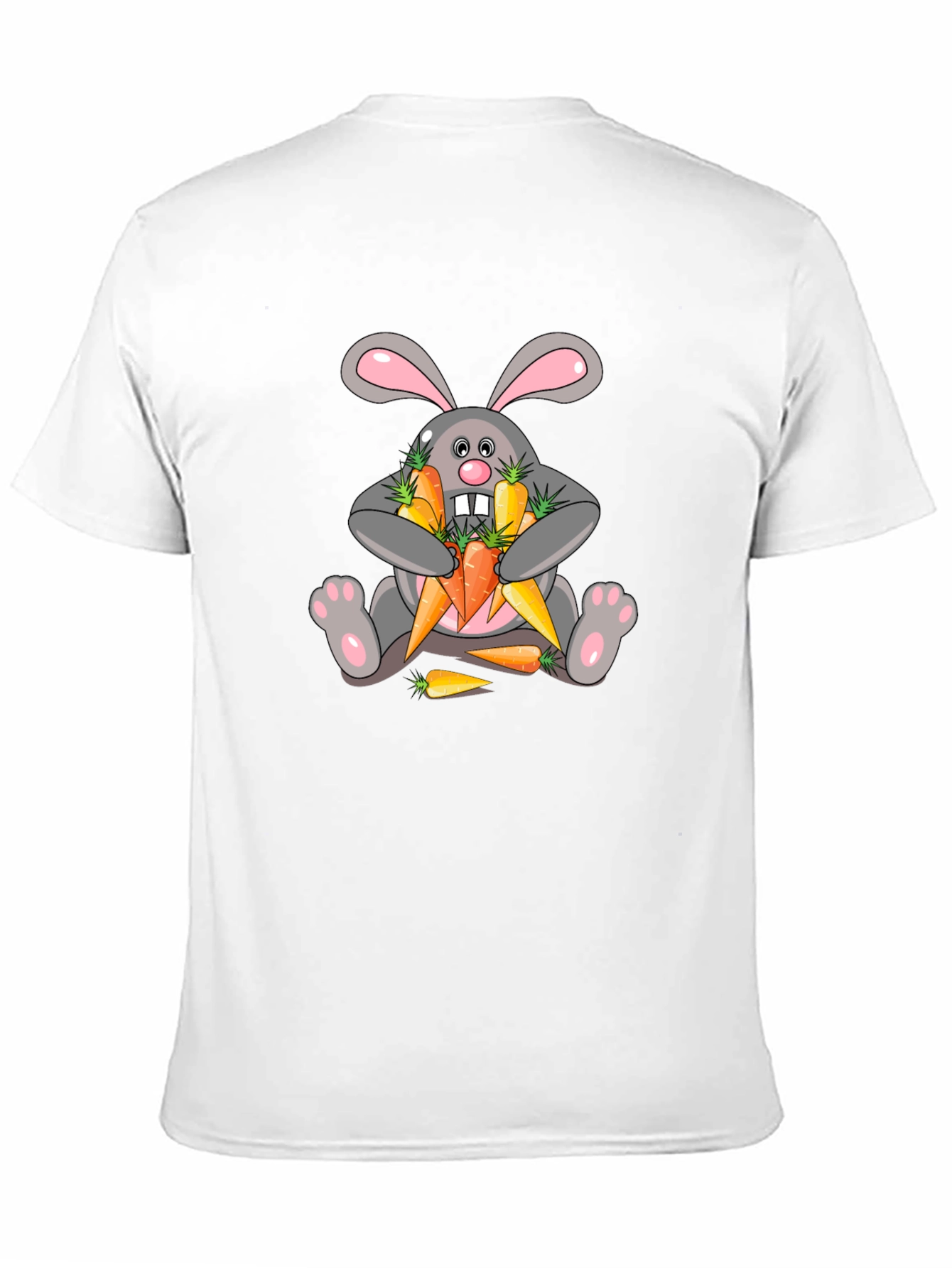 Bunny Carrots Graphic Tee Shirt