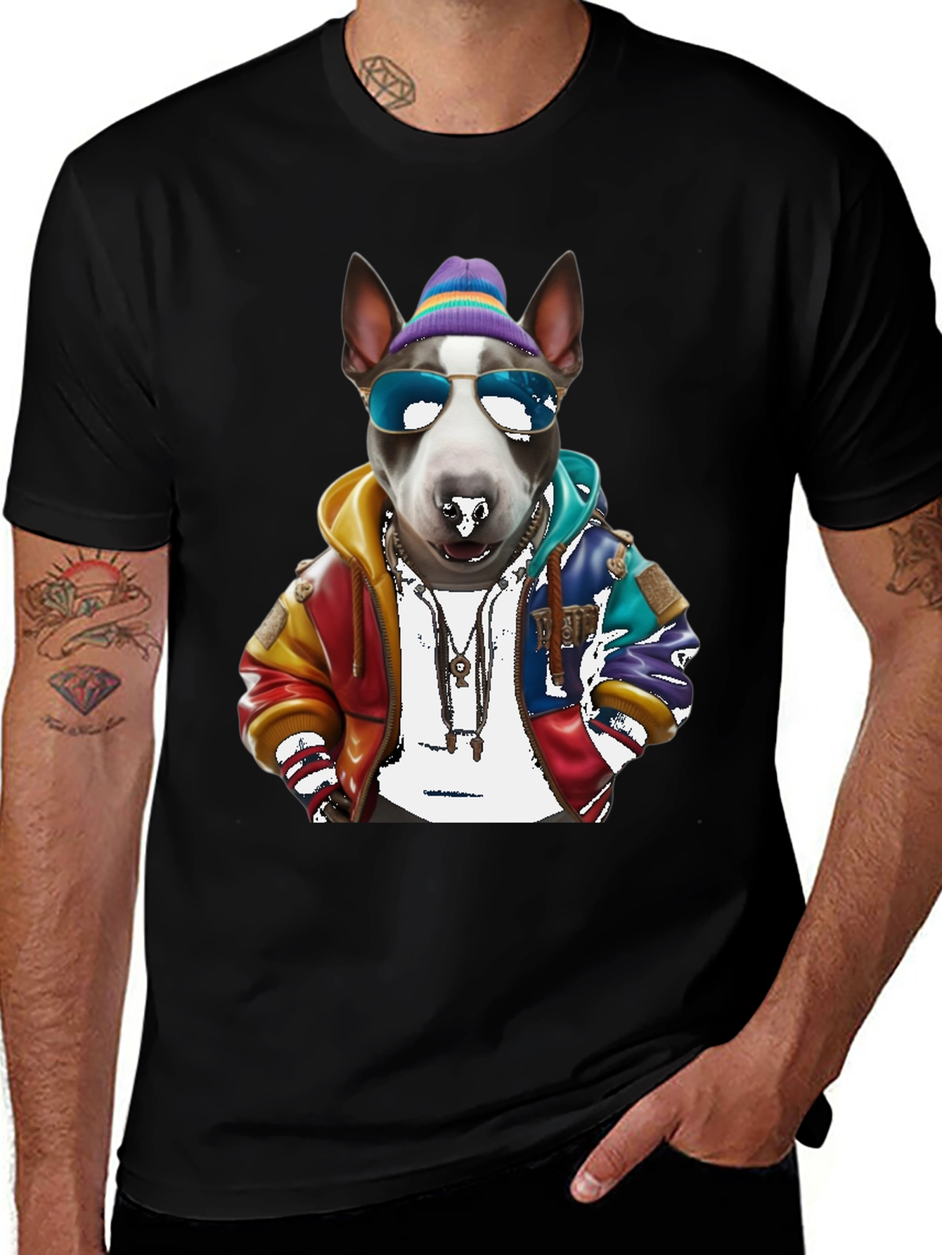 Bull Terrier Cool Graphic Tee