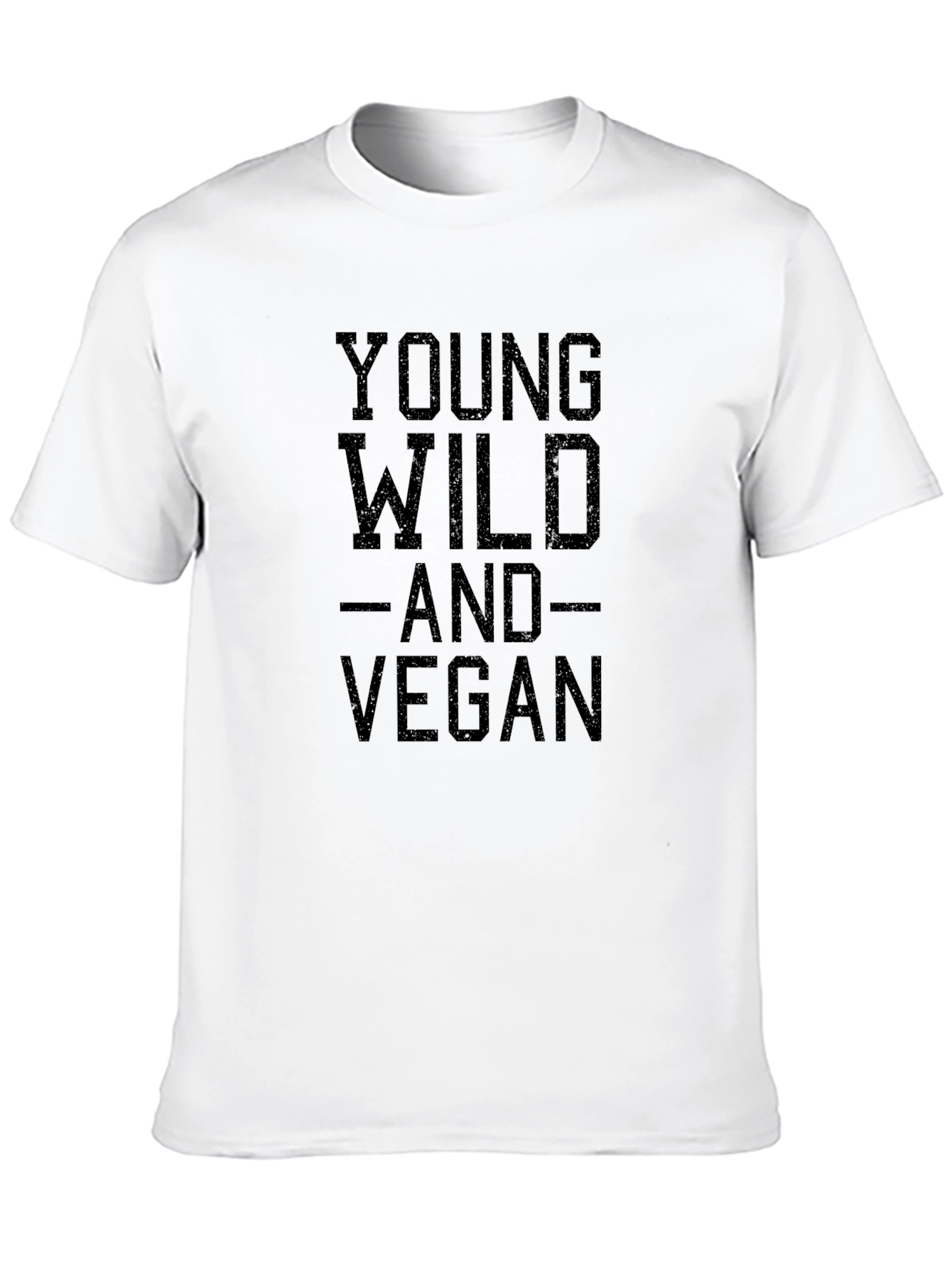 Young Wild and Vegan T-Shirt