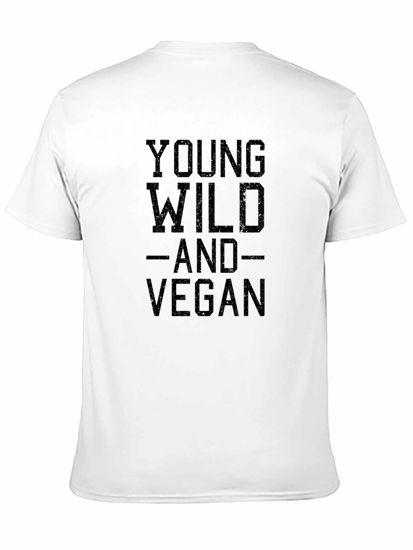 Young Wild and Vegan T-Shirt
