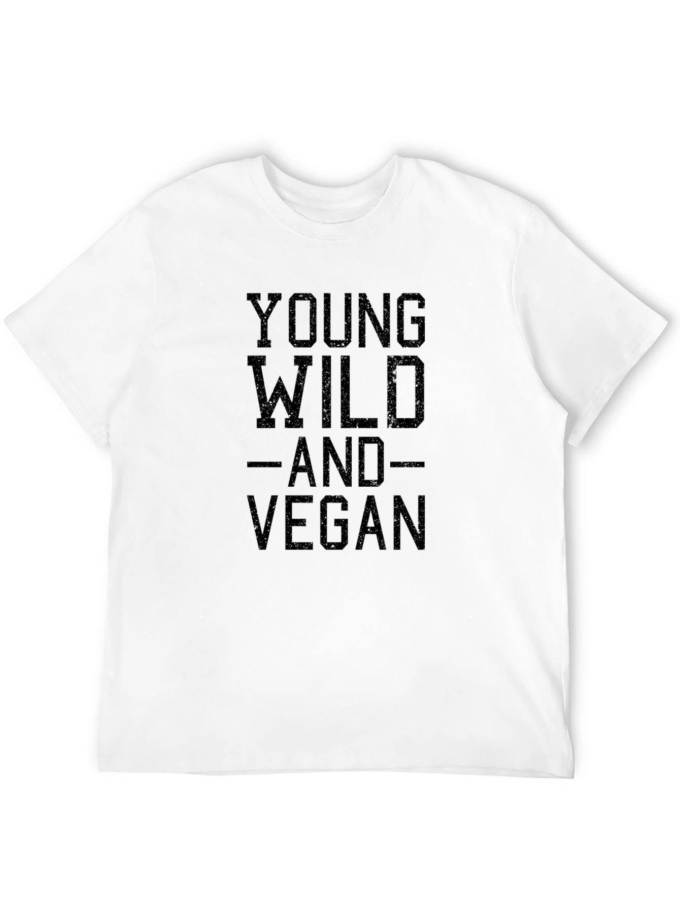 Young Wild and Vegan T-Shirt