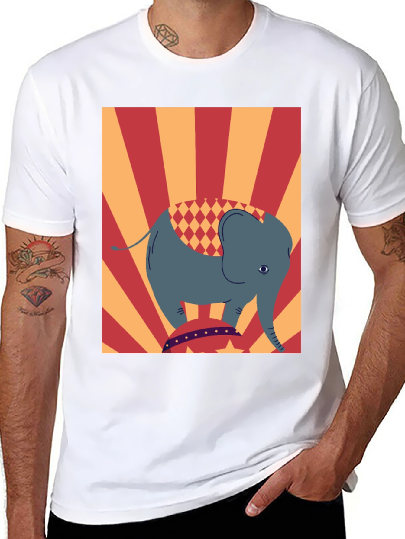 Circus Elephant T-Shirt