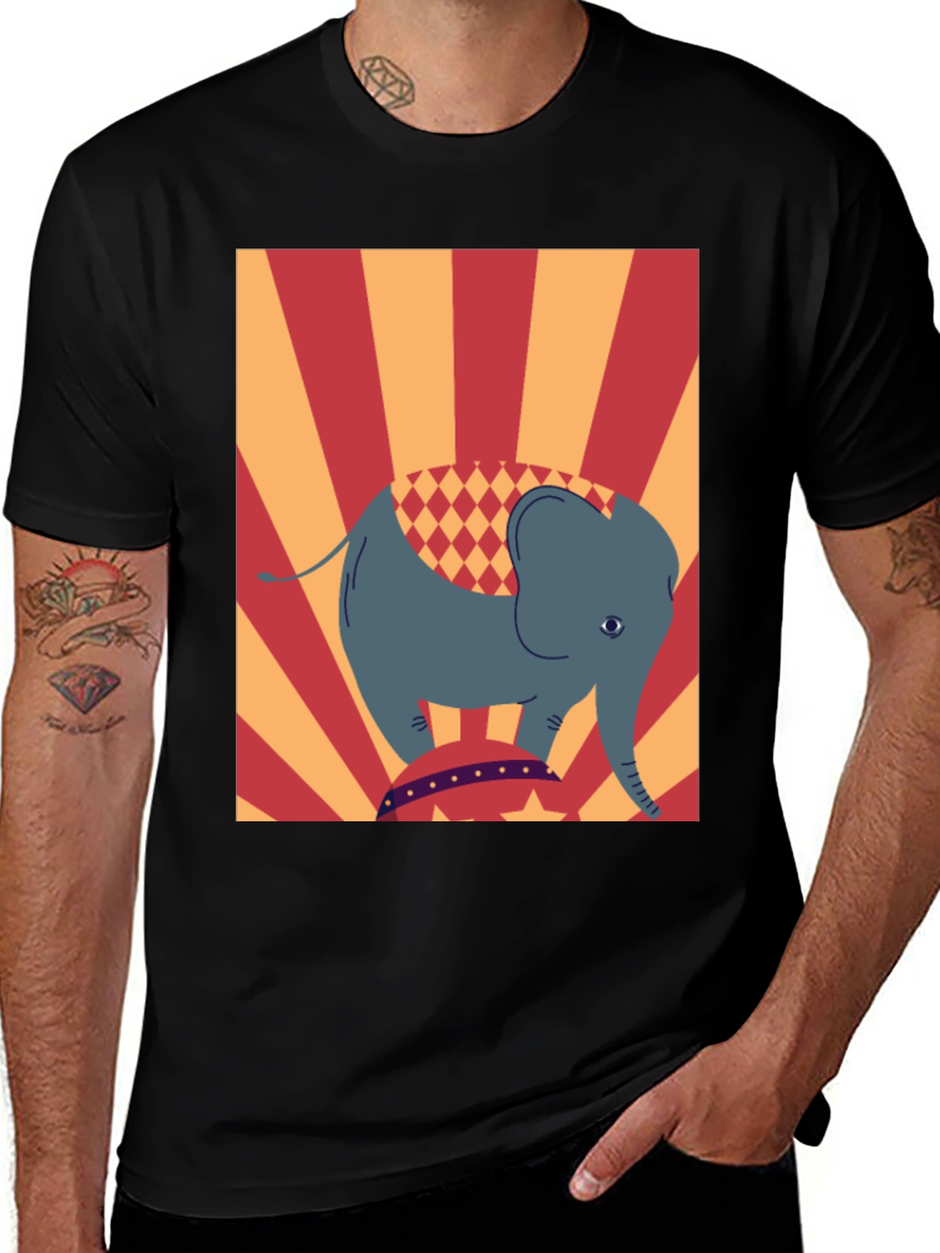Circus Elephant T-Shirt