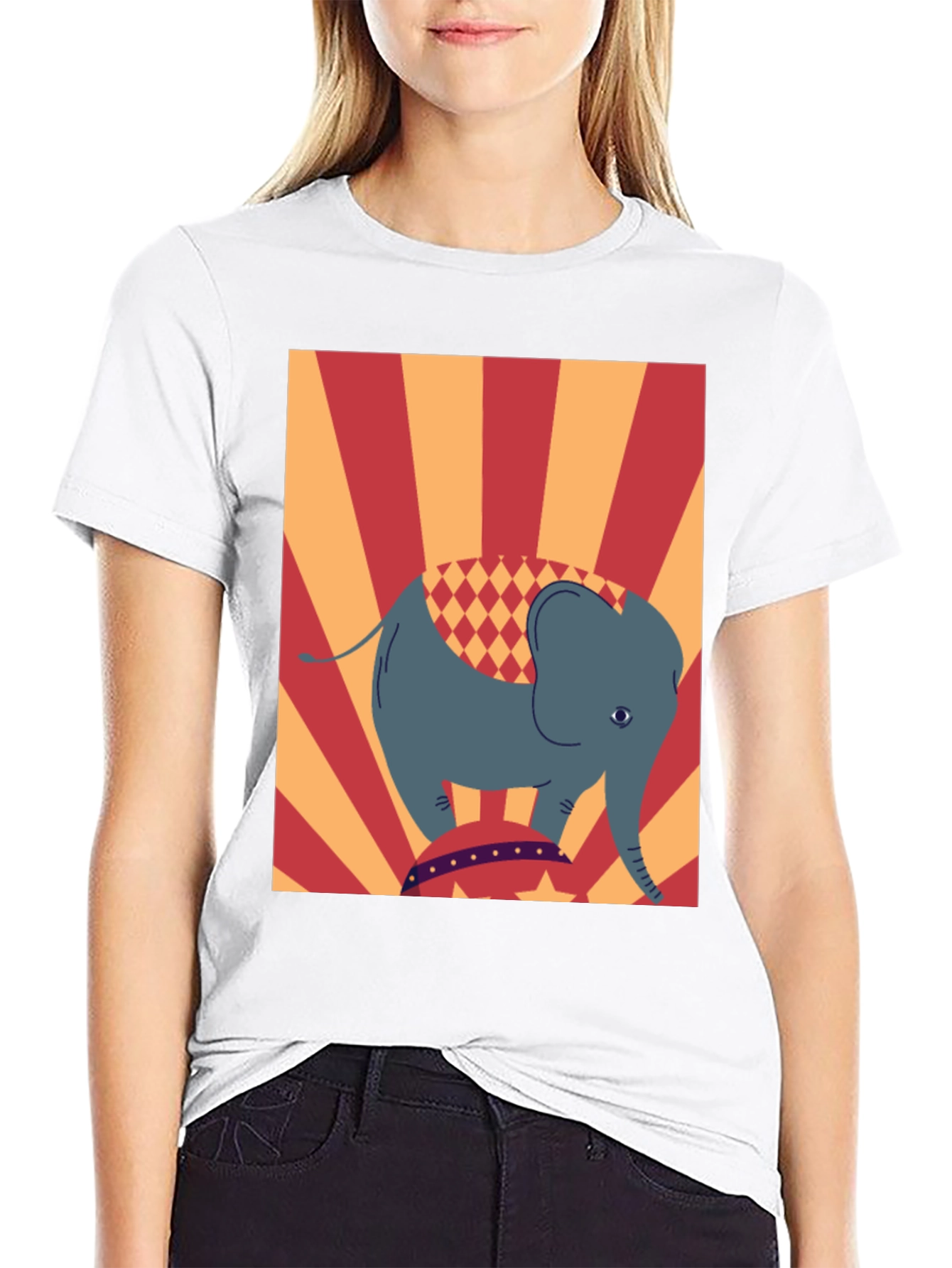 Circus Elephant T-Shirt