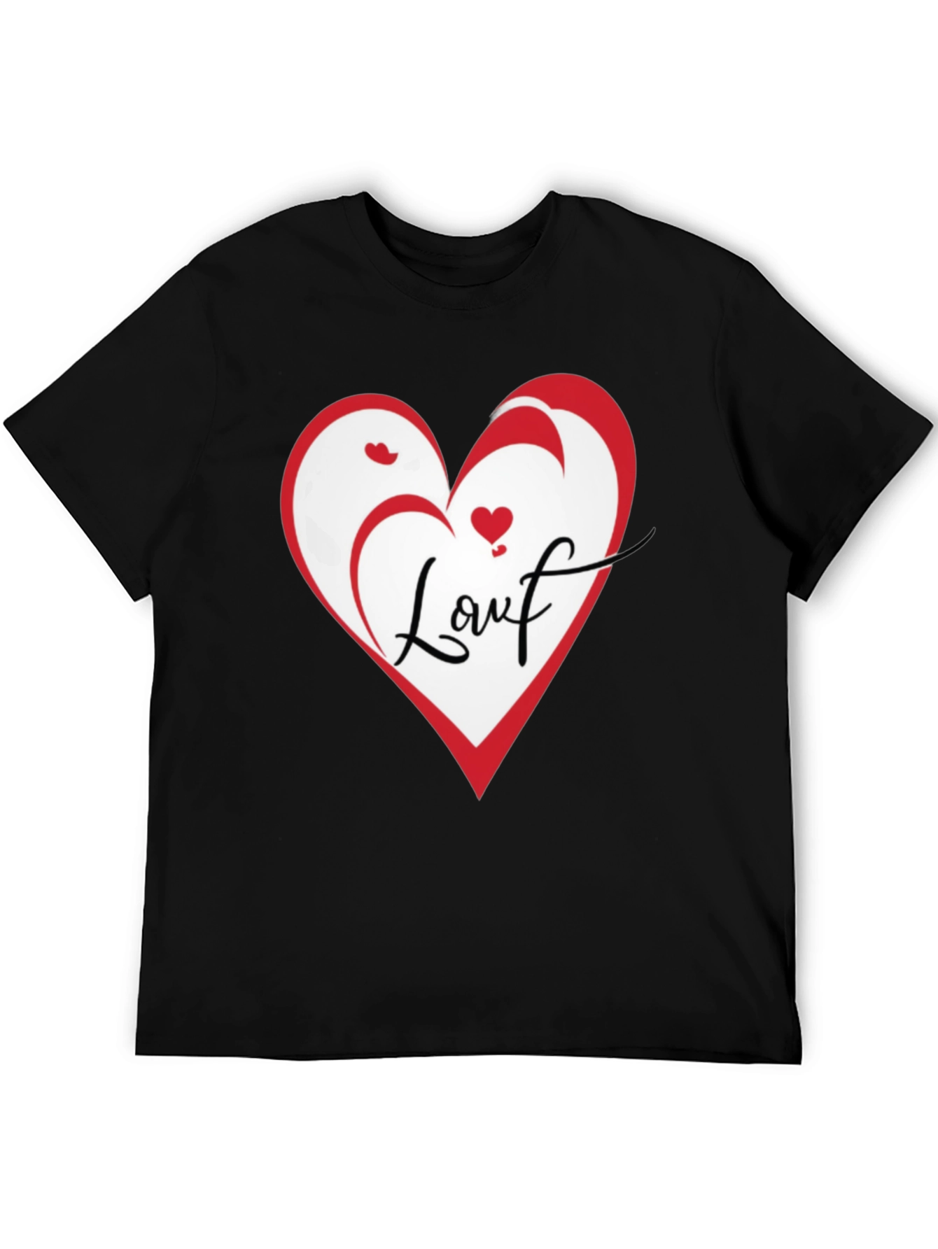 Love Heart Graphic T-Shirt - Stylish Casual Tee