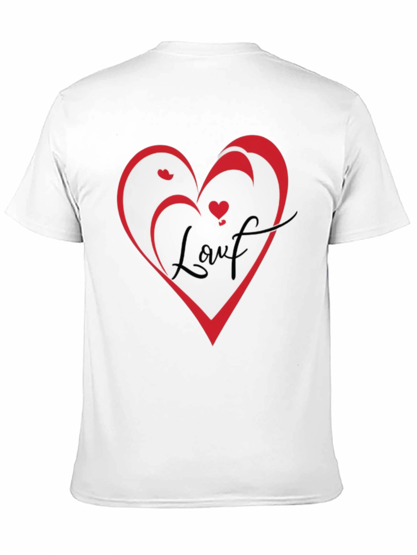 Love Heart Graphic T-Shirt - Stylish Casual Tee
