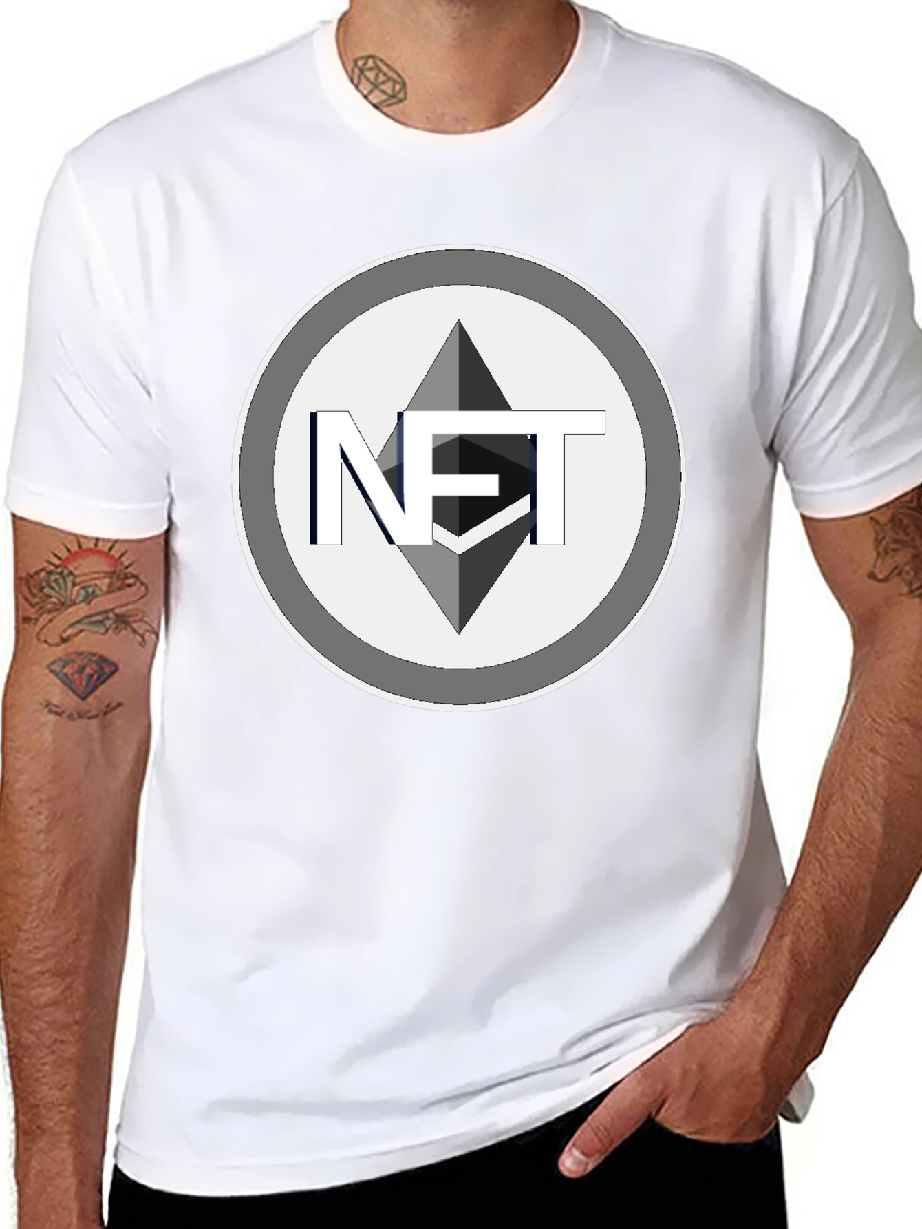 NFT Graphic T-Shirt - Crypto Fashion