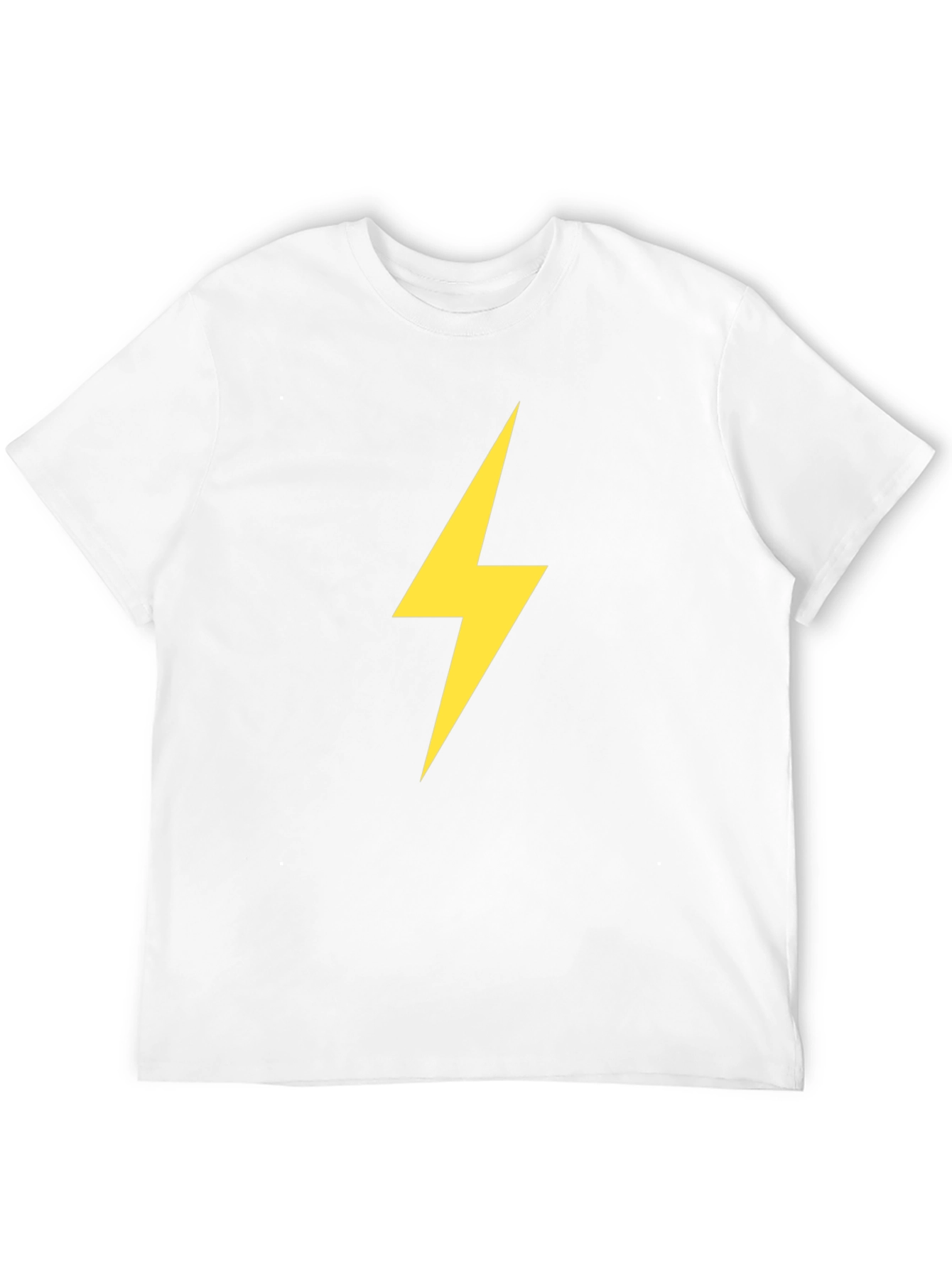 Electric Bolt Tee - Black Cotton Comfort