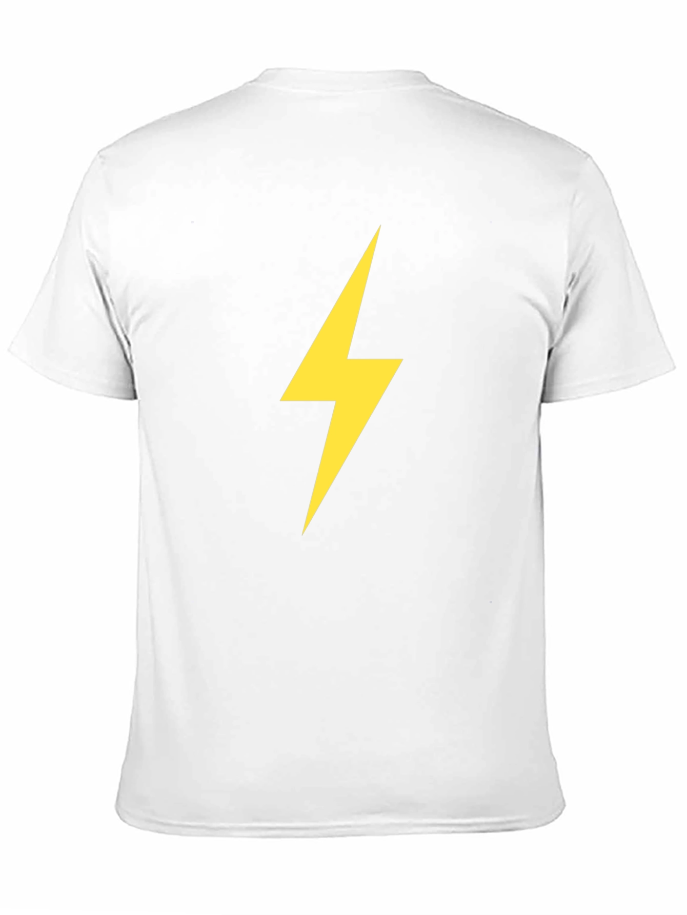 Electric Bolt Tee - Black Cotton Comfort