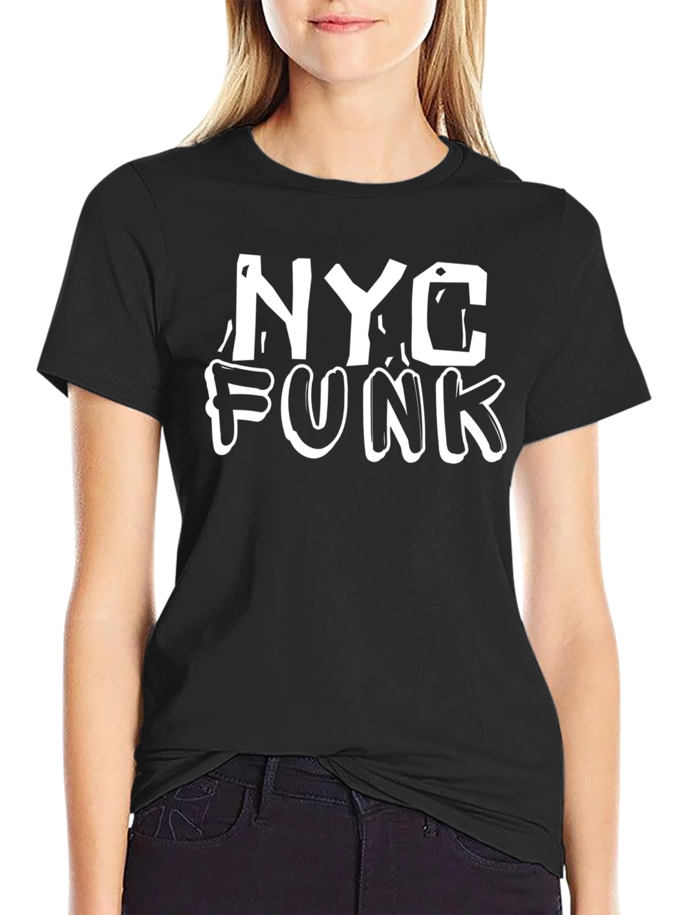 NYC Funk Graphic Tee - Black