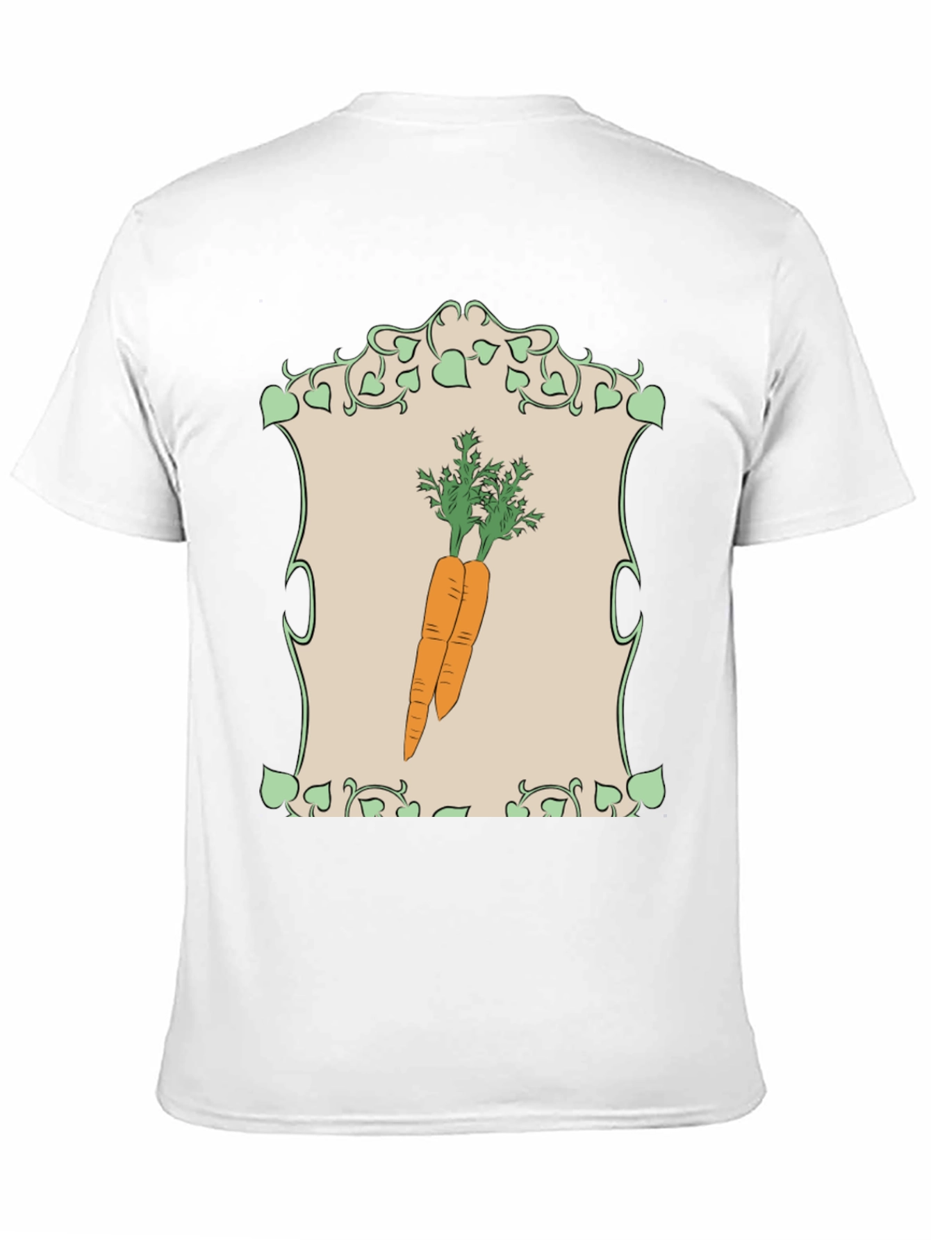 Carrot Graphic T-Shirt - Vegetable Lover Apparel