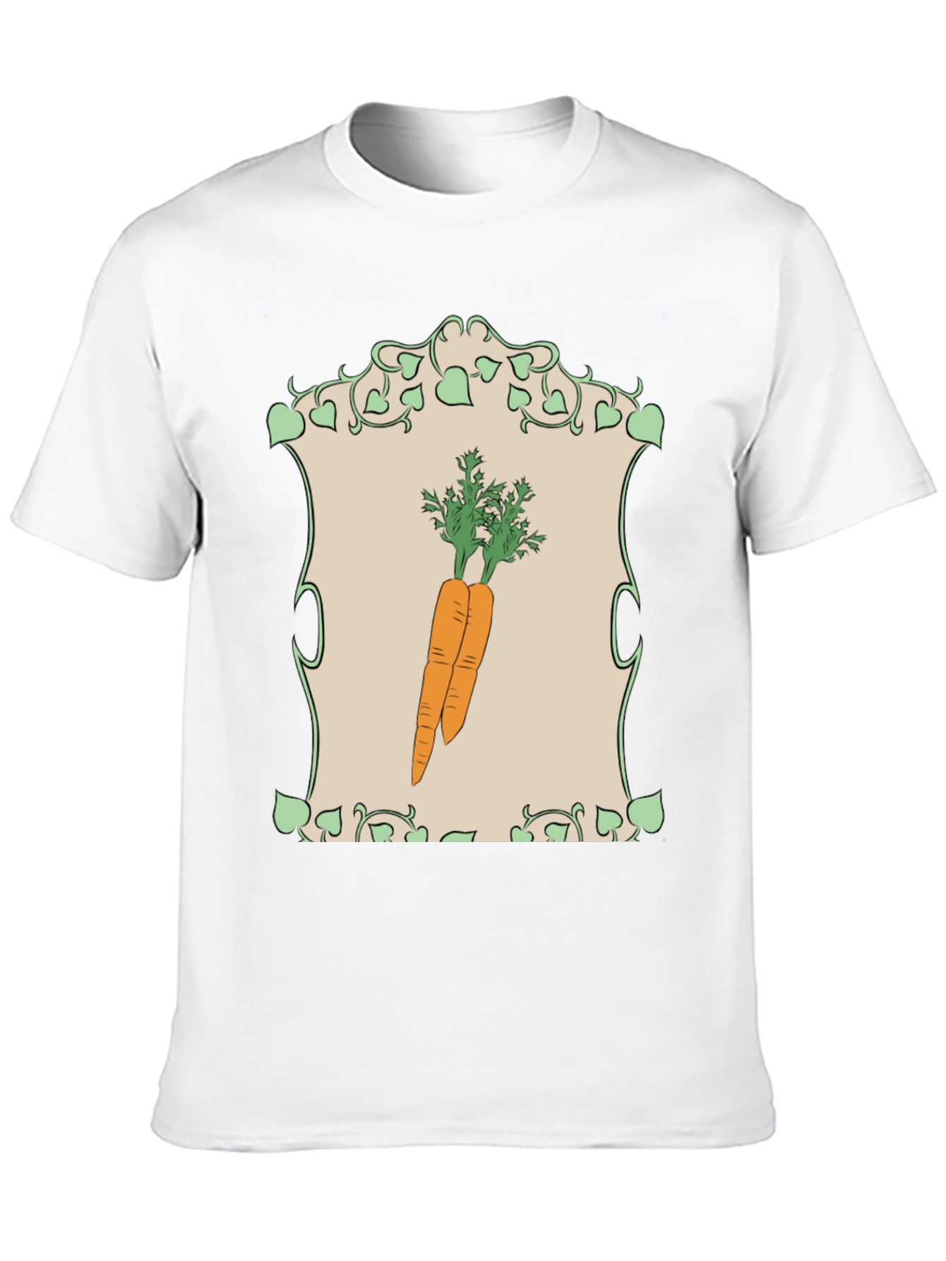 Carrot Graphic T-Shirt - Vegetable Lover Apparel
