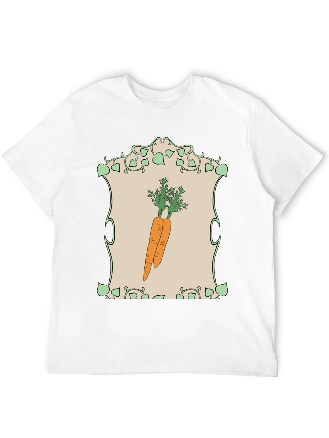 Carrot Graphic T-Shirt - Vegetable Lover Apparel