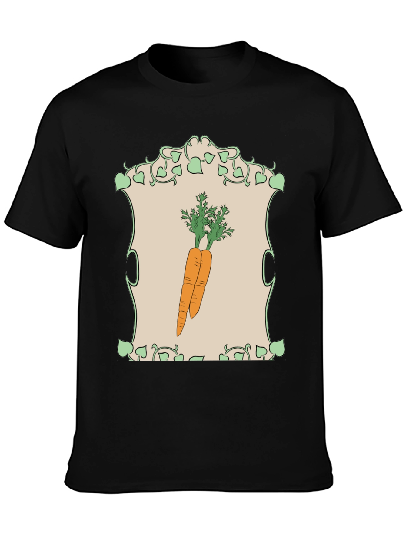 Carrot Graphic T-Shirt - Vegetable Lover Apparel