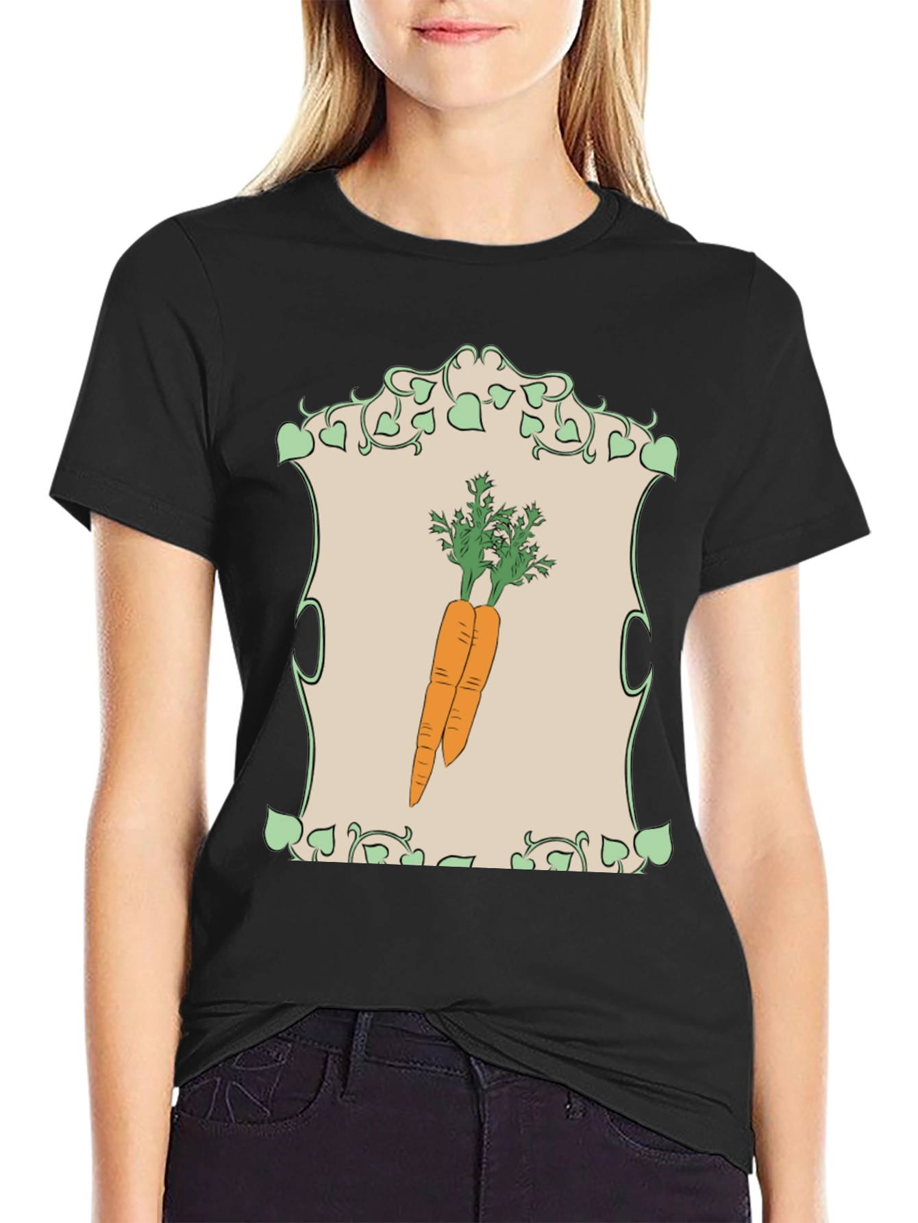 Carrot Graphic T-Shirt - Vegetable Lover Apparel