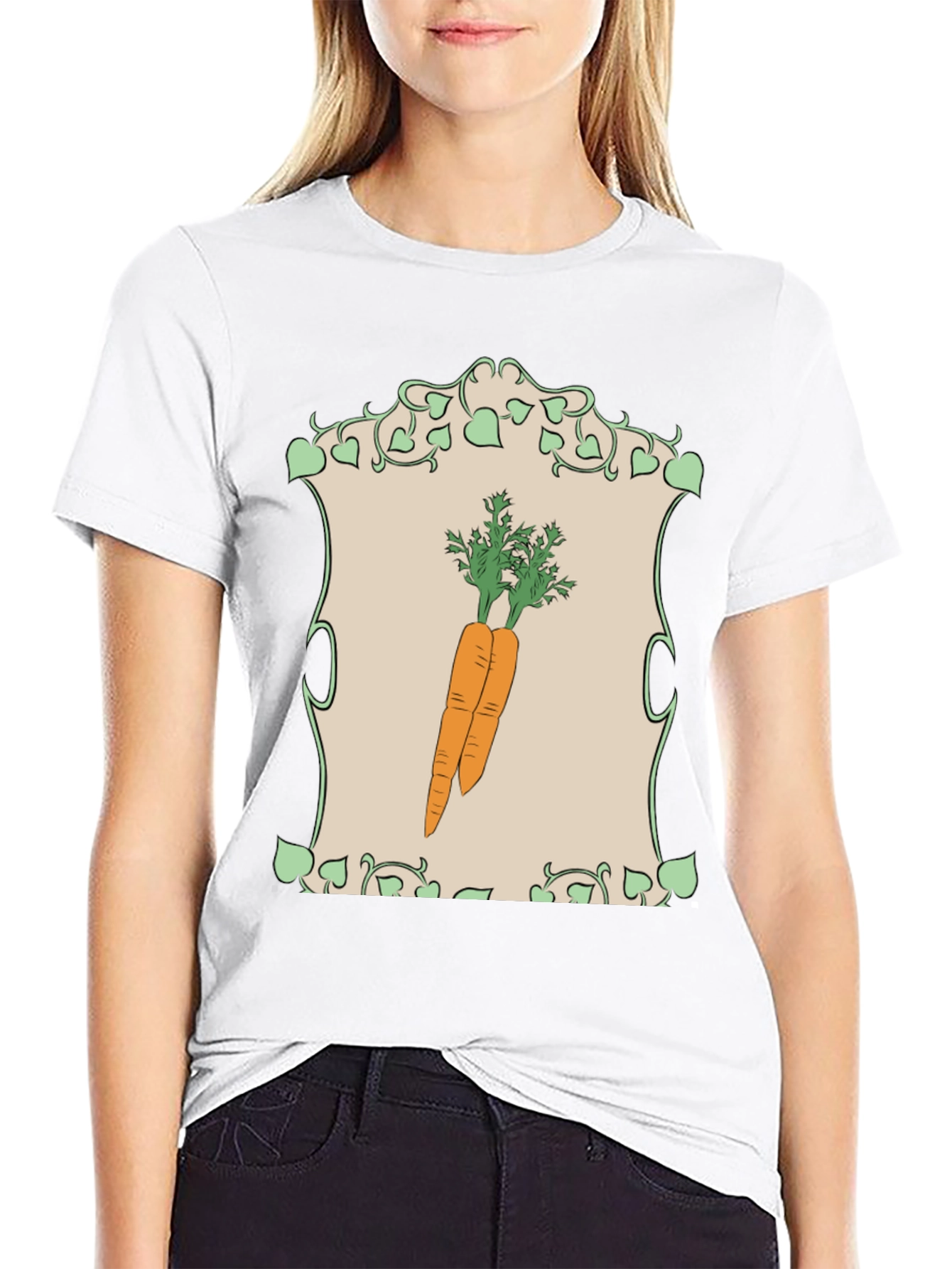 Carrot Graphic T-Shirt - Vegetable Lover Apparel