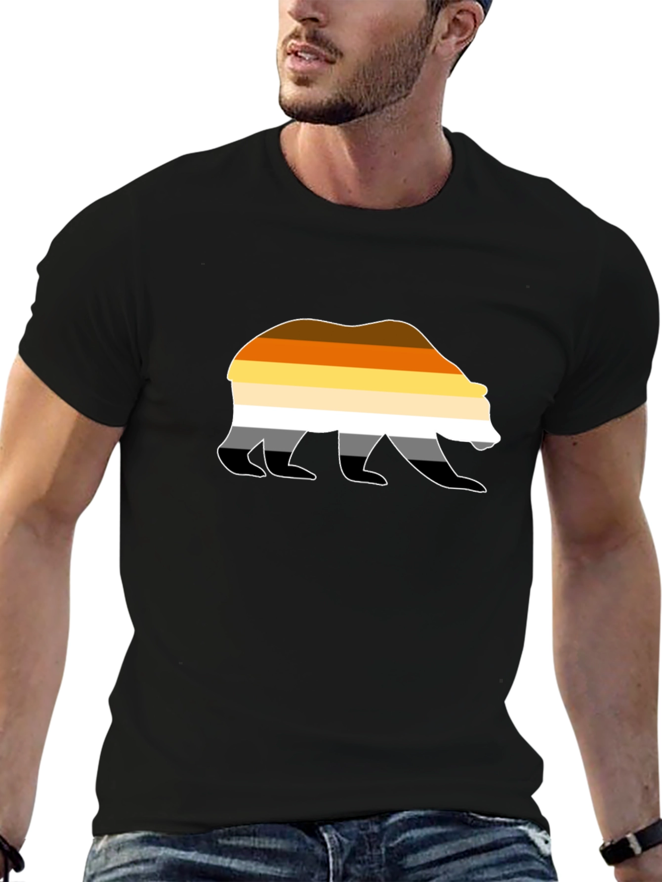 Bear Pride T-Shirt - Black