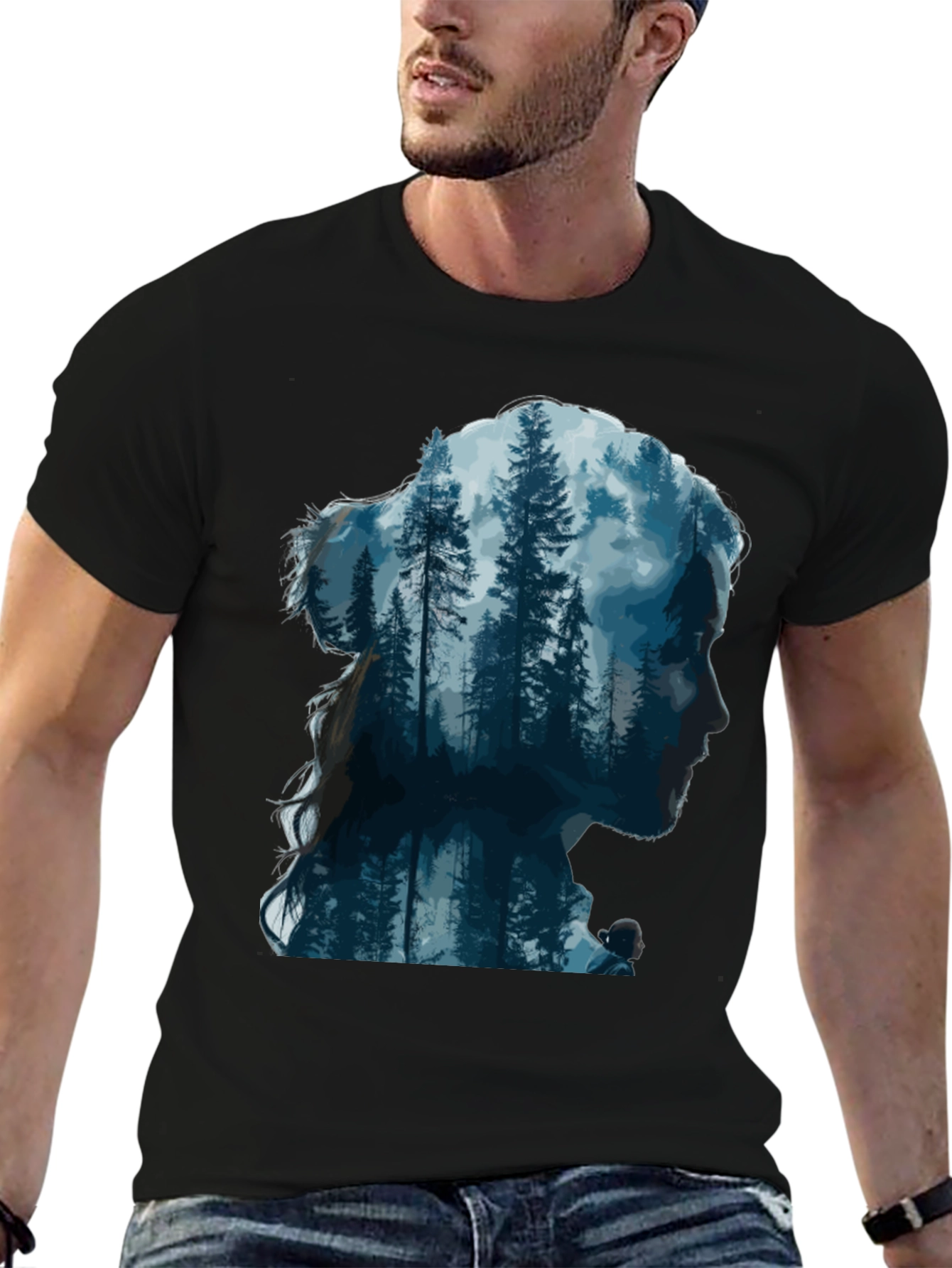 Nature Portrait Graphic Tee