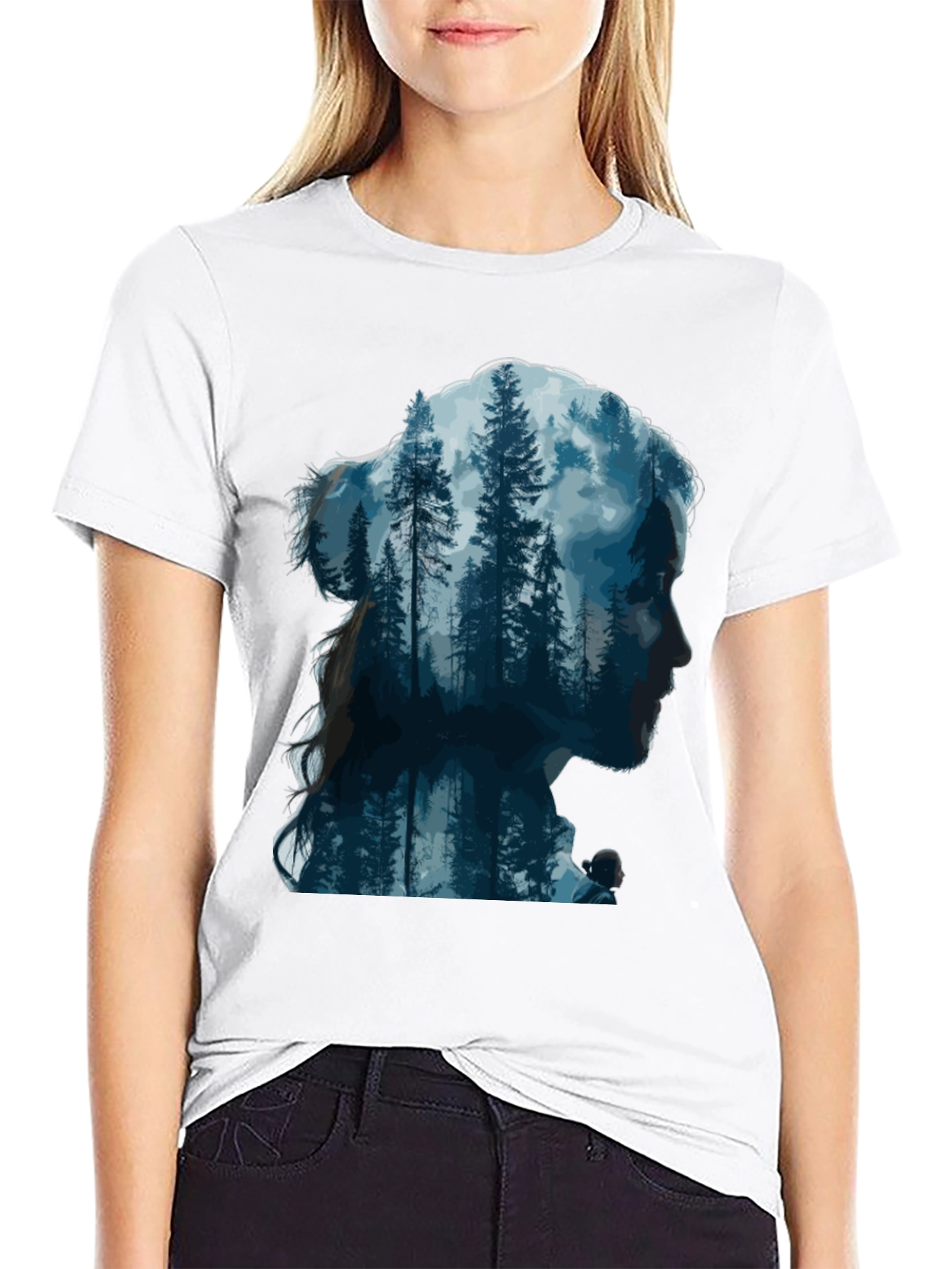 Nature Portrait Graphic Tee