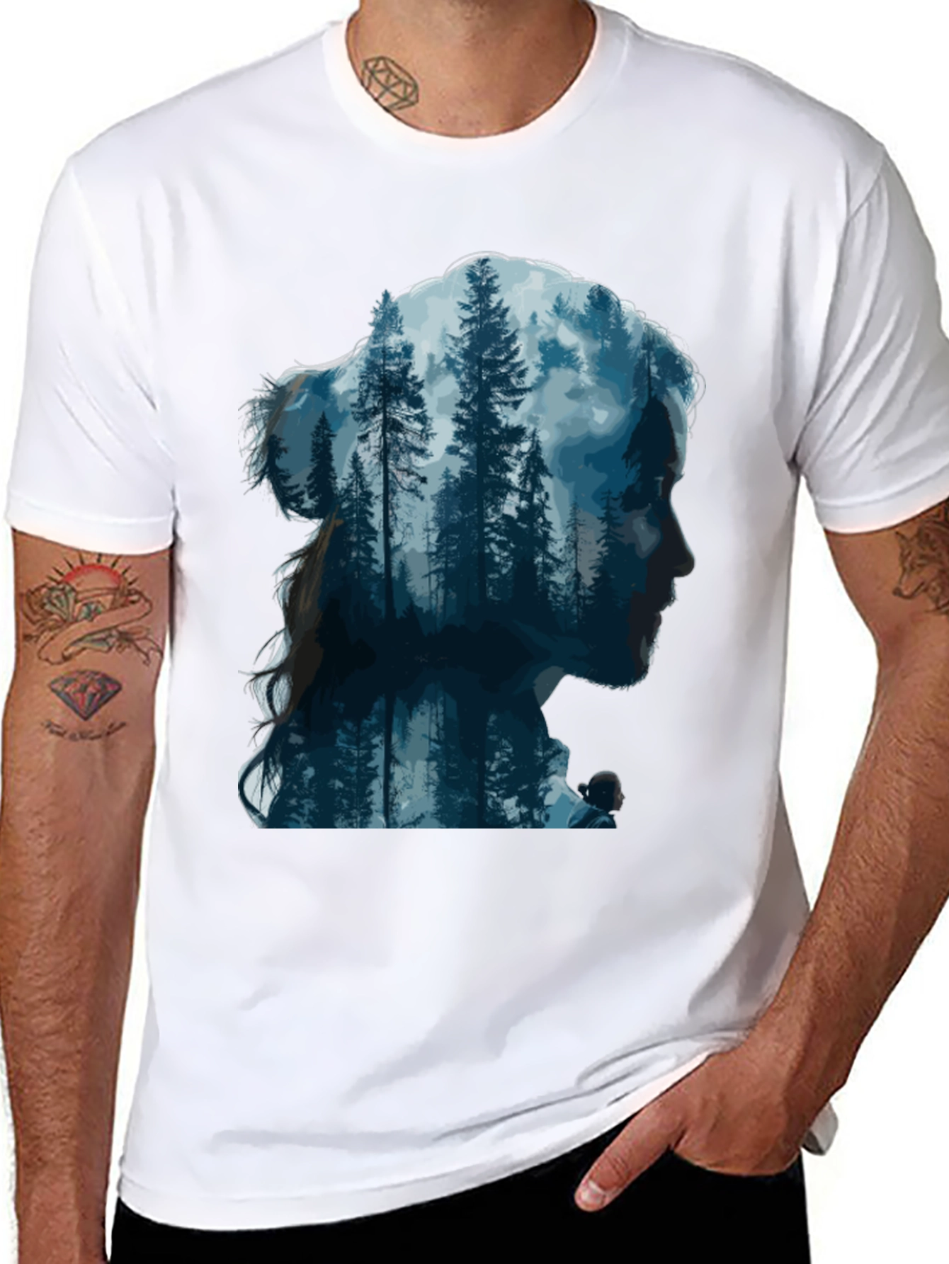 Nature Portrait Graphic Tee
