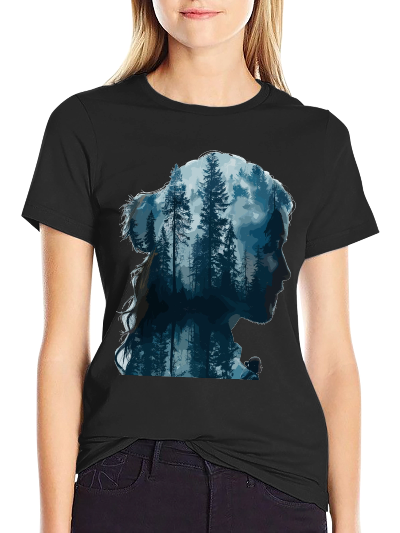 Nature Portrait Graphic Tee
