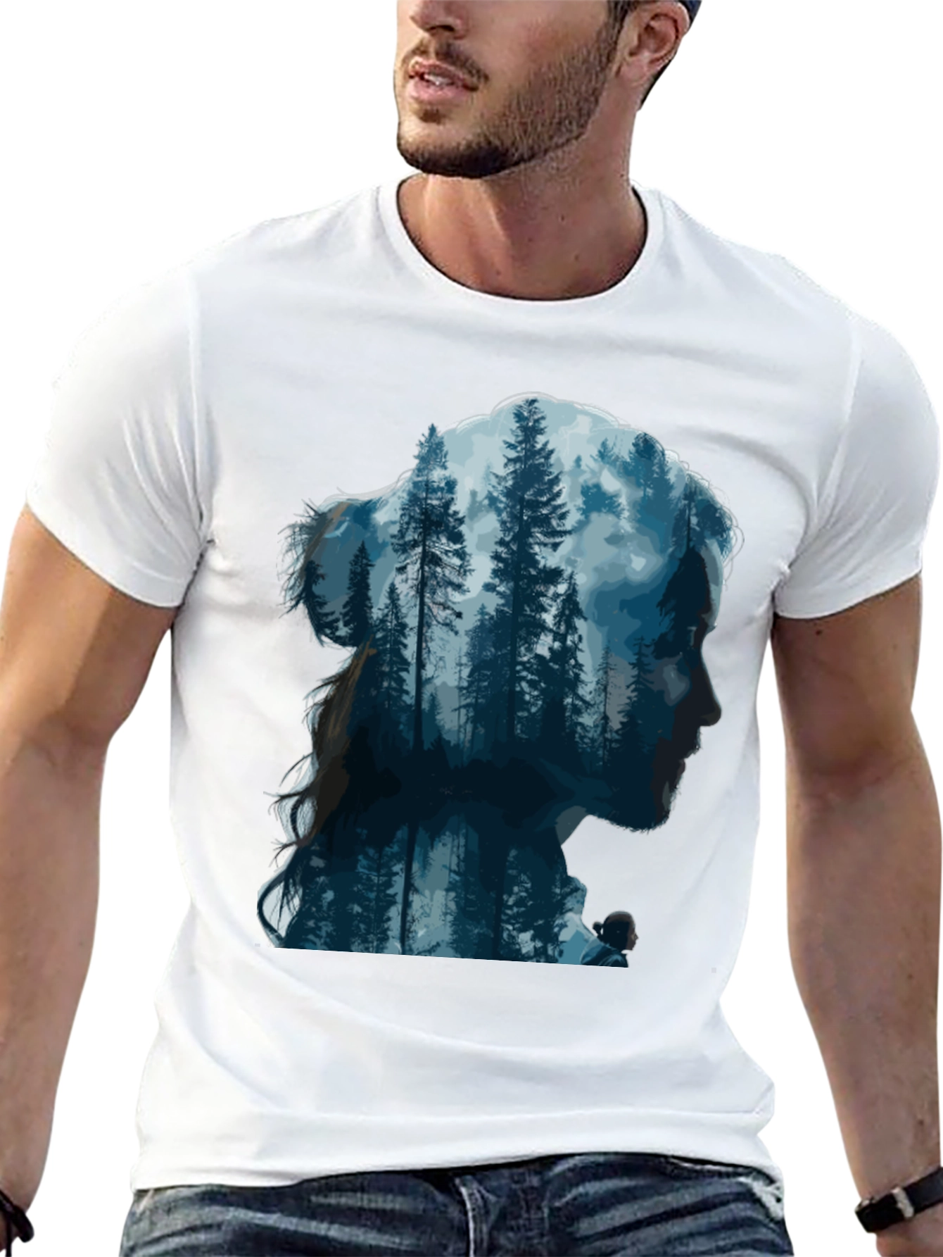Nature Portrait Graphic Tee