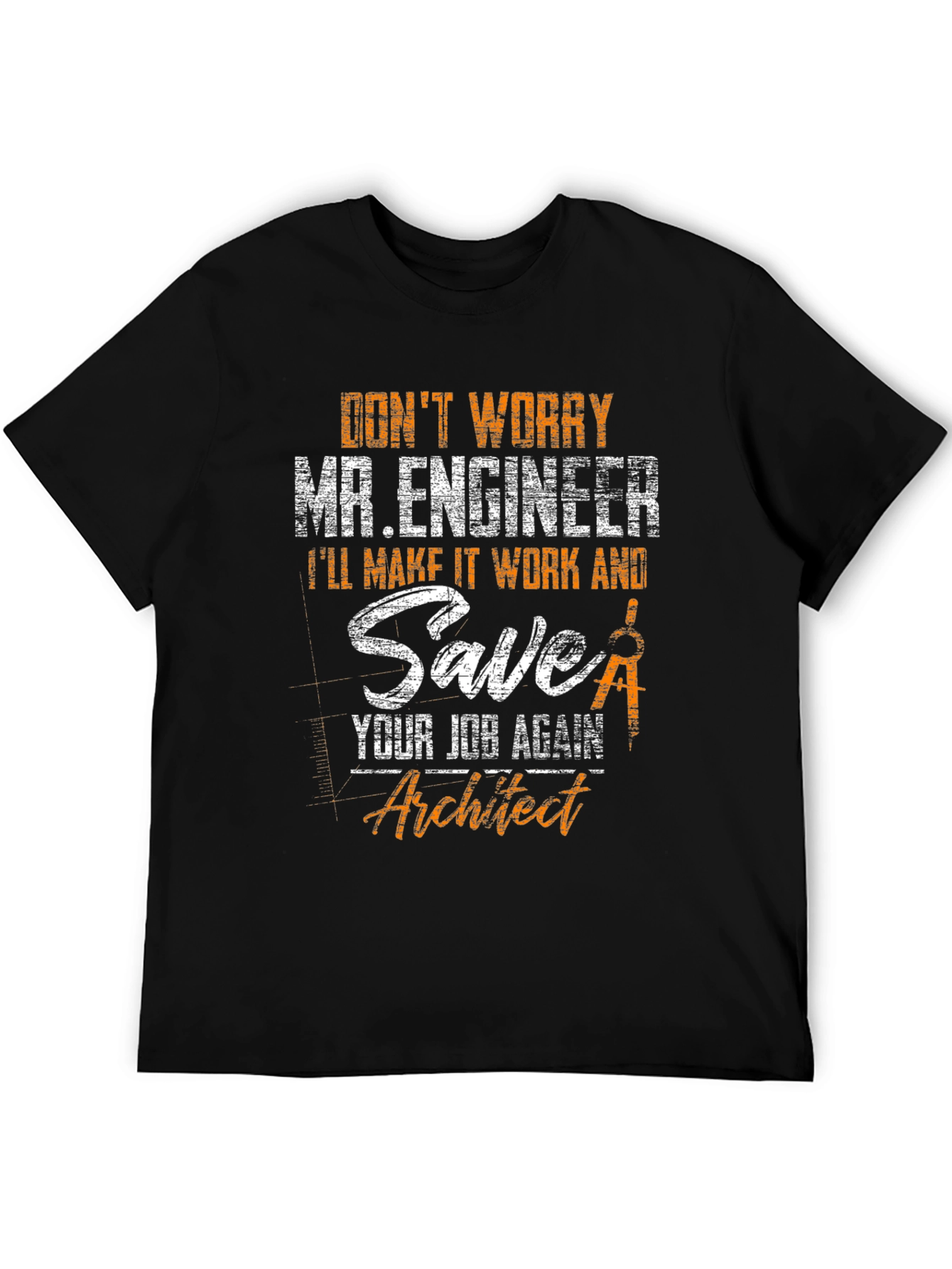 Engineer vs Architect Graphic Tee