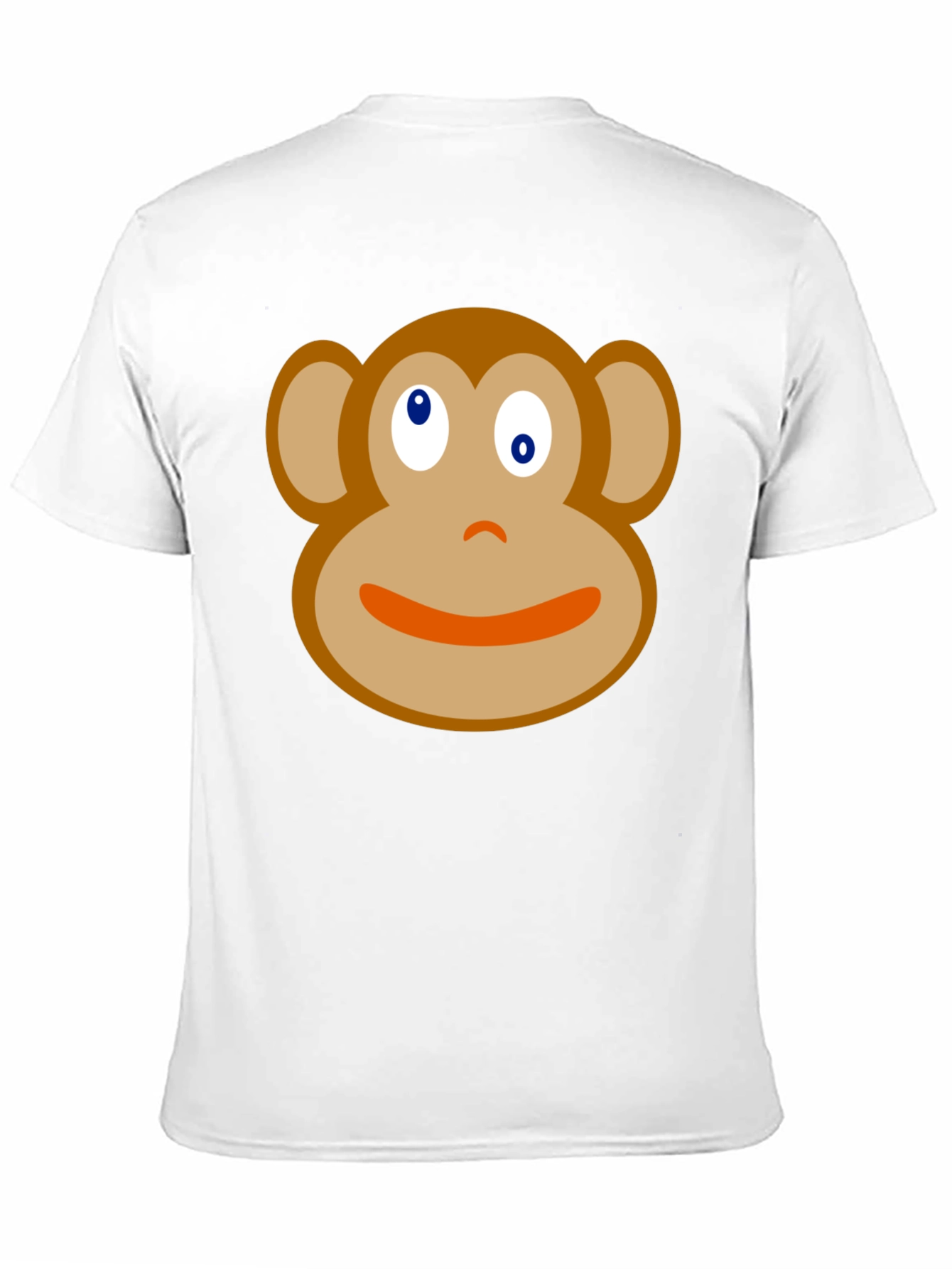 Monkey Face Graphic Tee - Soft Cotton Blend