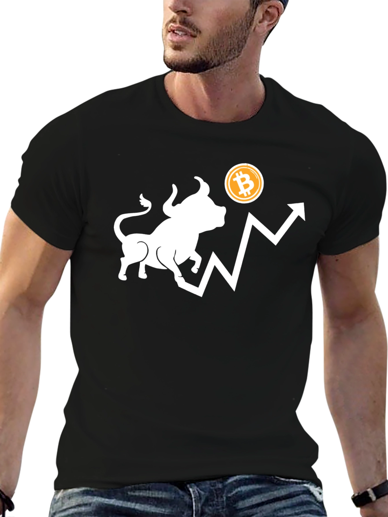 Bitcoin Bull Run T-Shirt - Crypto Investor Tee