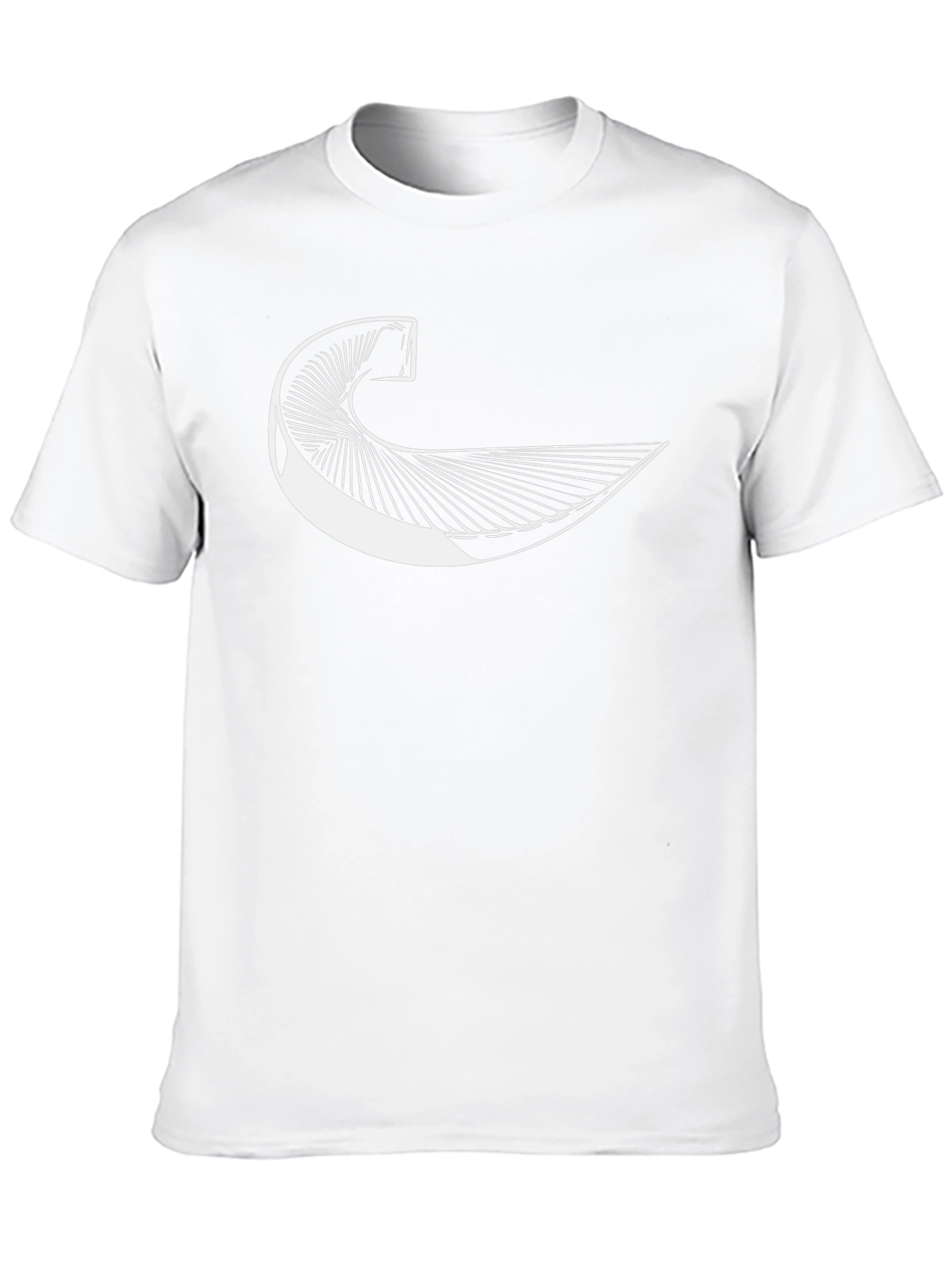 Abstract Graphic Tee - Black