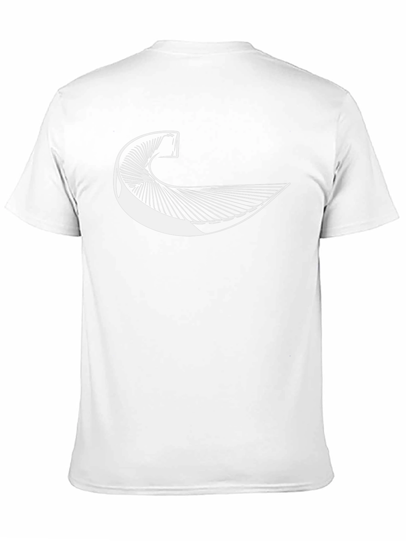 Abstract Graphic Tee - Black