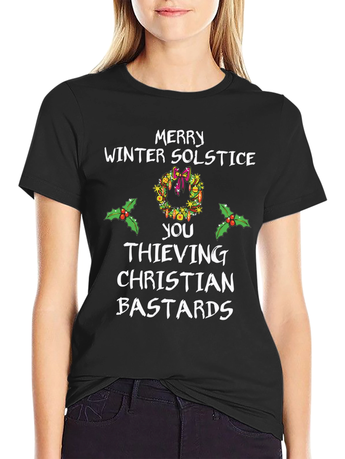 Merry Winter Solstice Graphic Tee