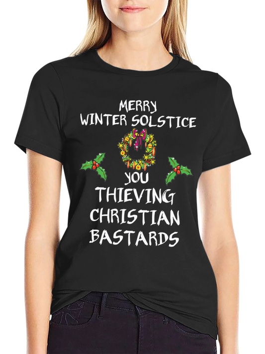 Merry Winter Solstice Graphic Tee