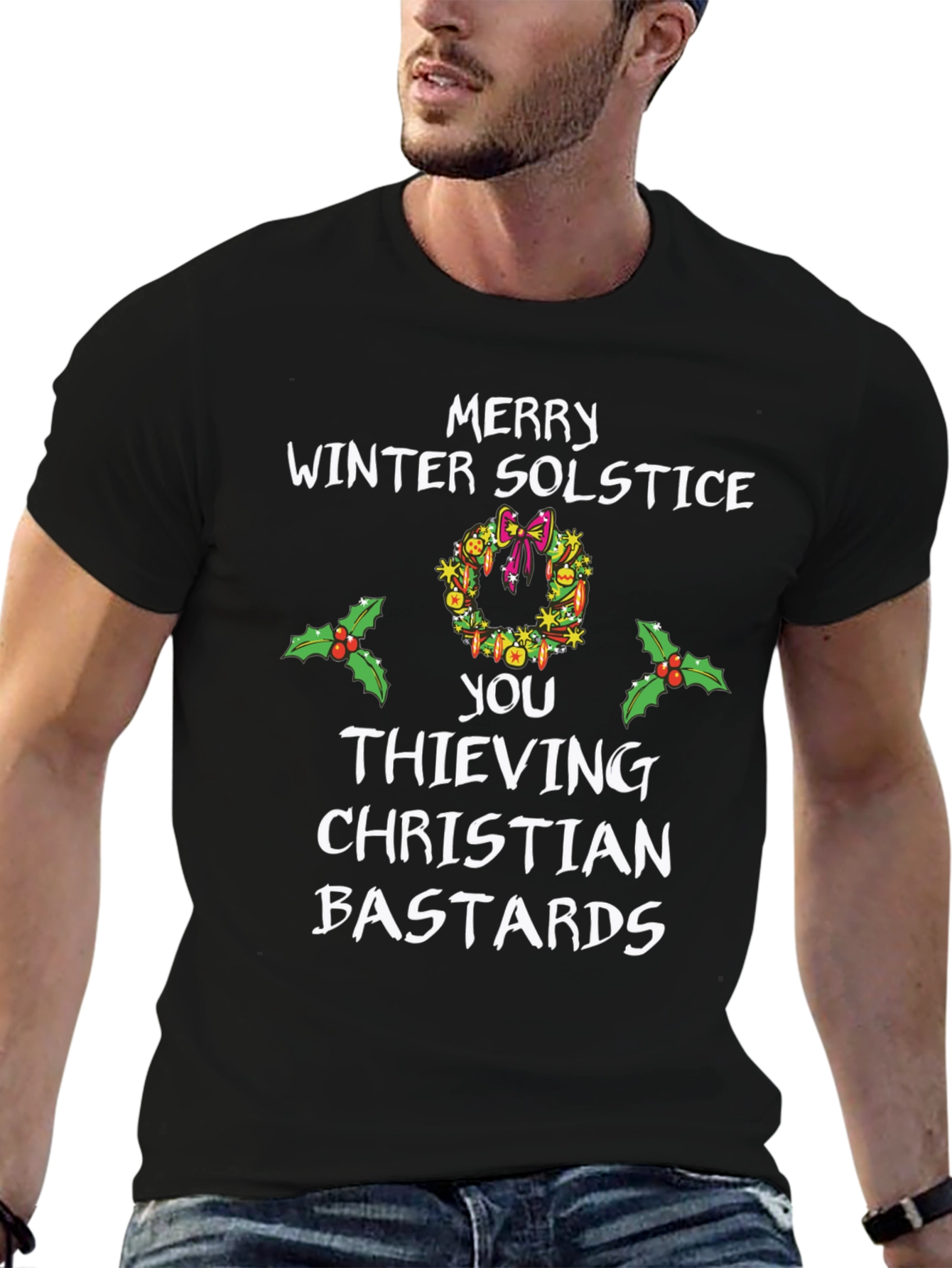 Merry Winter Solstice Graphic Tee