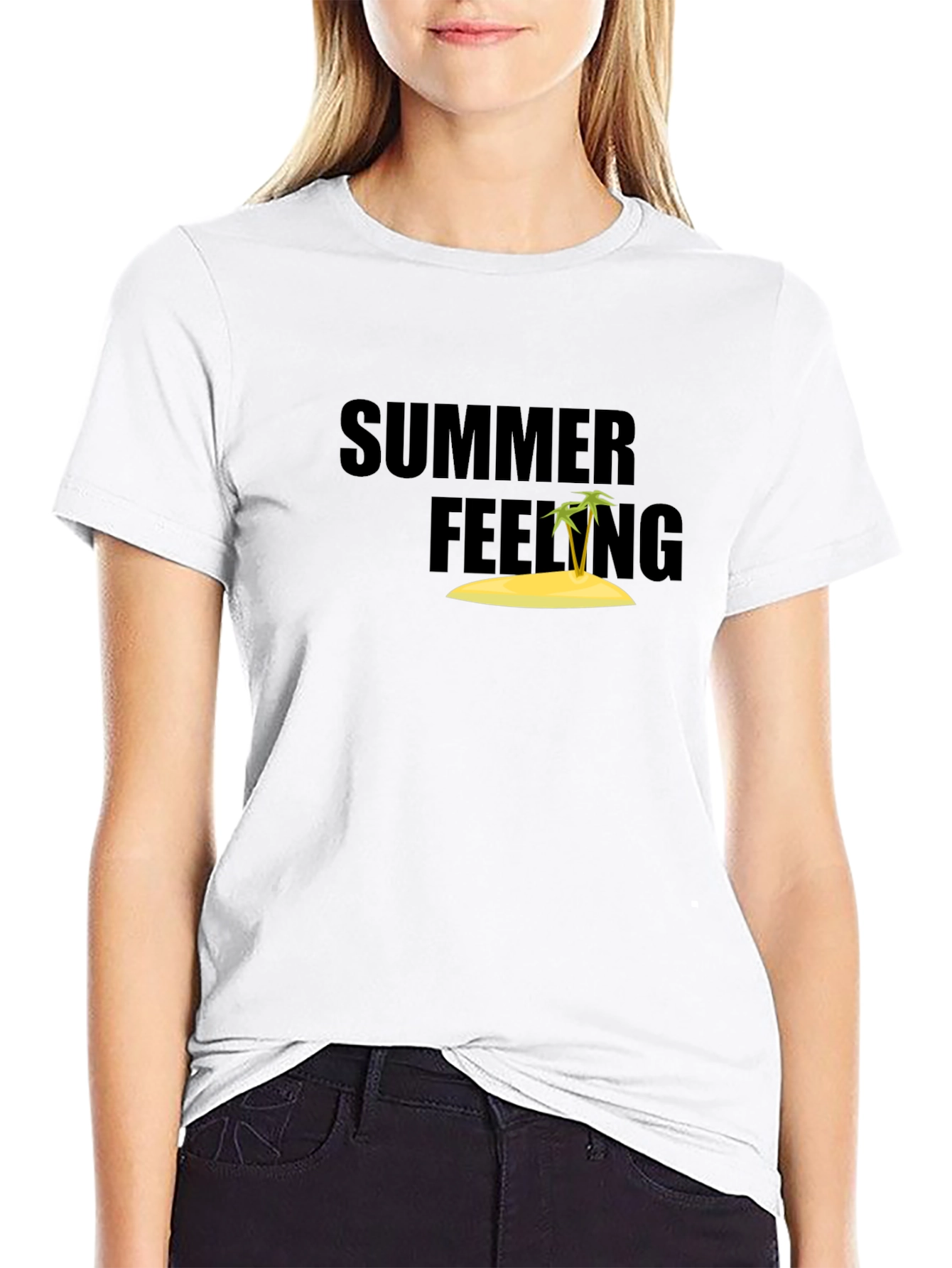 Summer Feeling T-Shirt - Island Graphic Tee