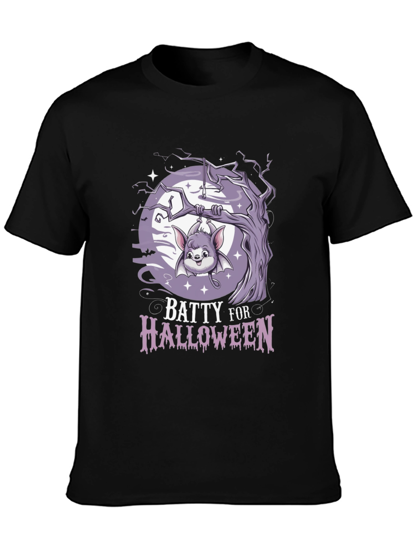 Batty for Halloween Graphic Tee