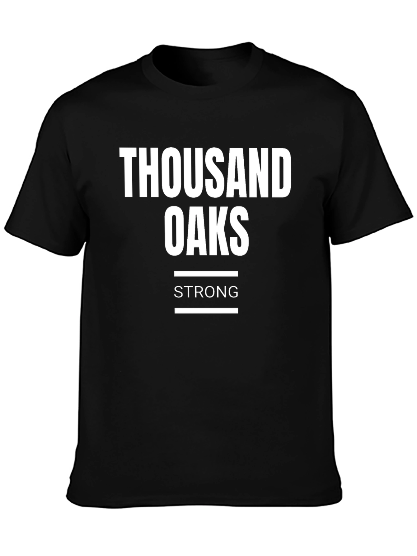 Thousand Oaks Strong Graphic Tee - Black