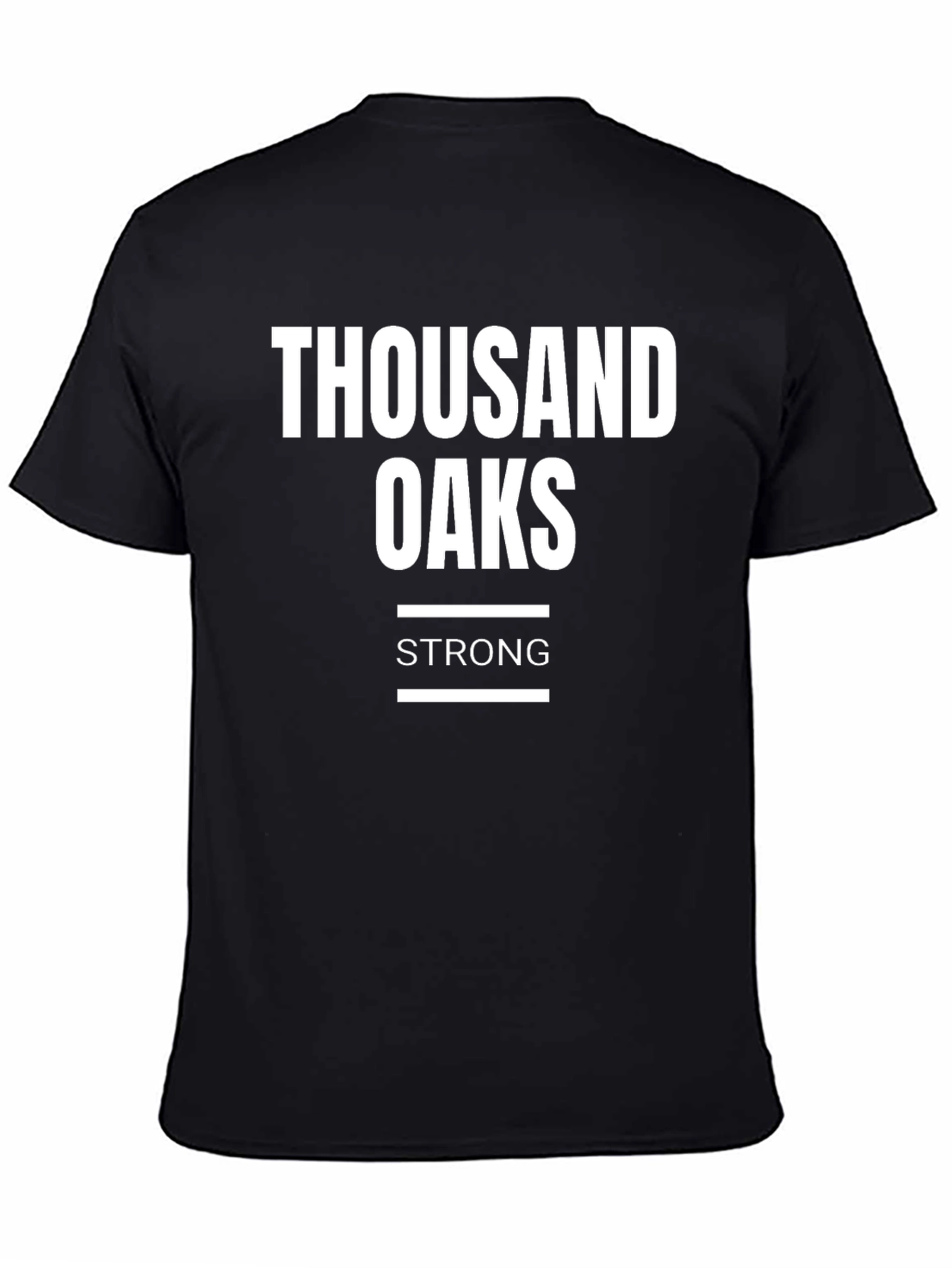 Thousand Oaks Strong Graphic Tee - Black