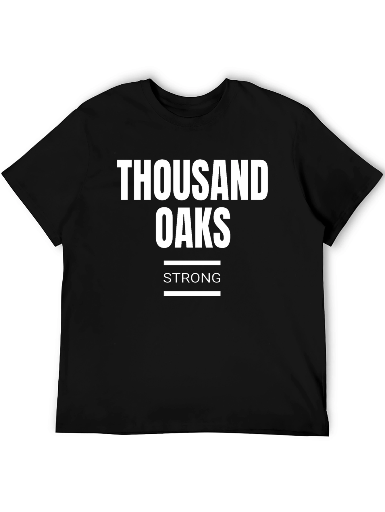 Thousand Oaks Strong Graphic Tee - Black