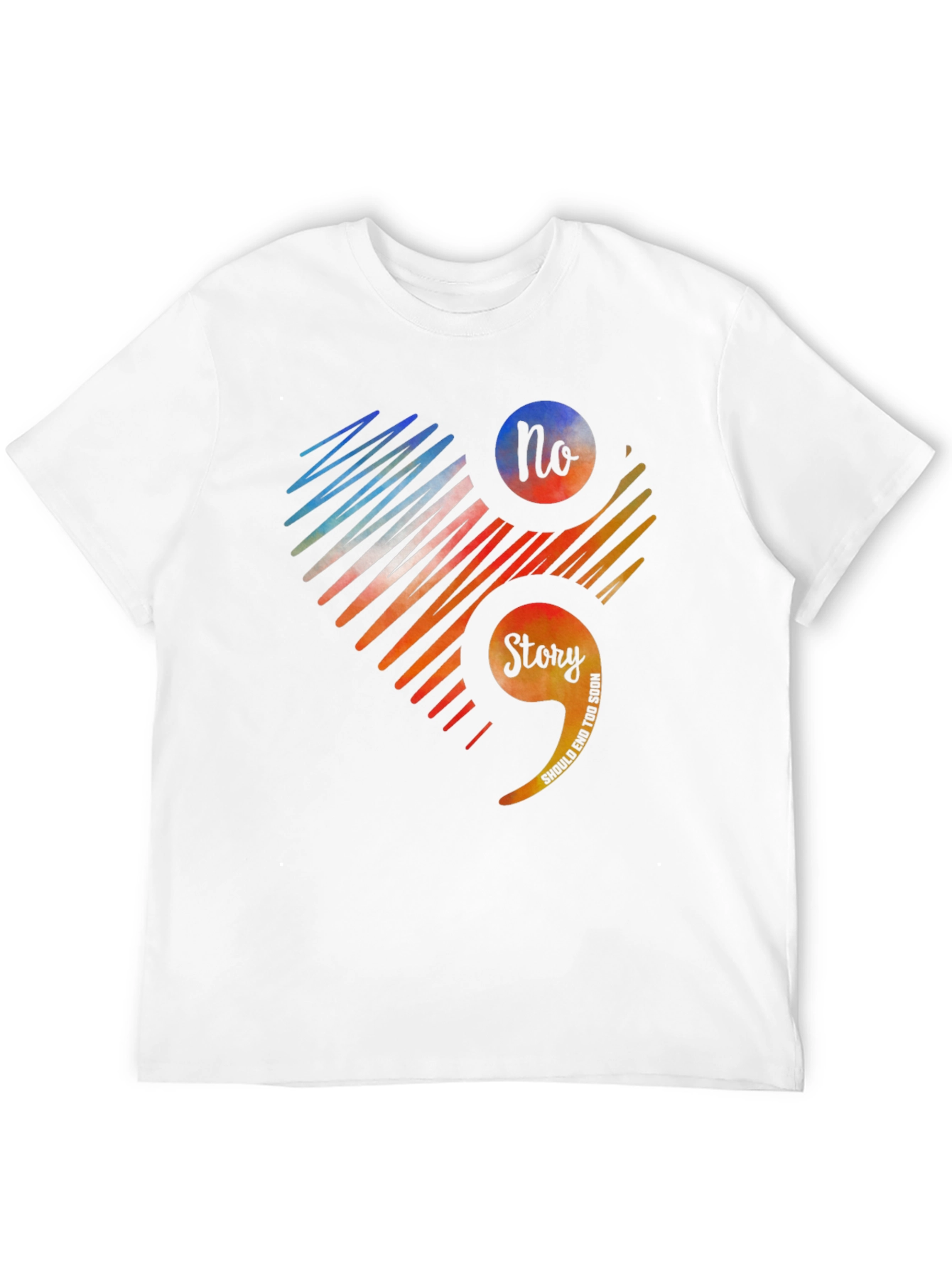 Semicolon Mental Health Awareness Graphic Tee