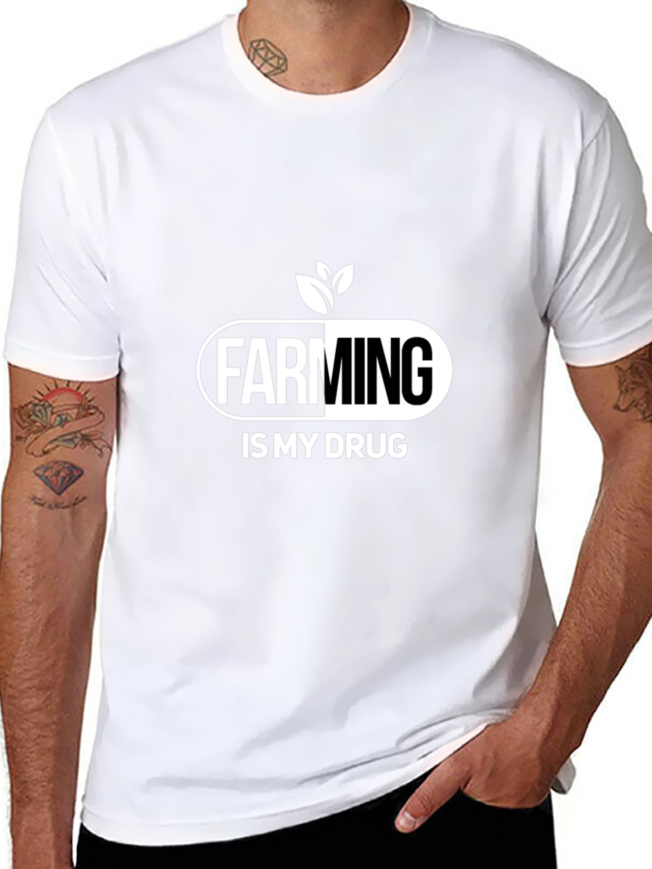 Farming Is My Drug T-Shirt