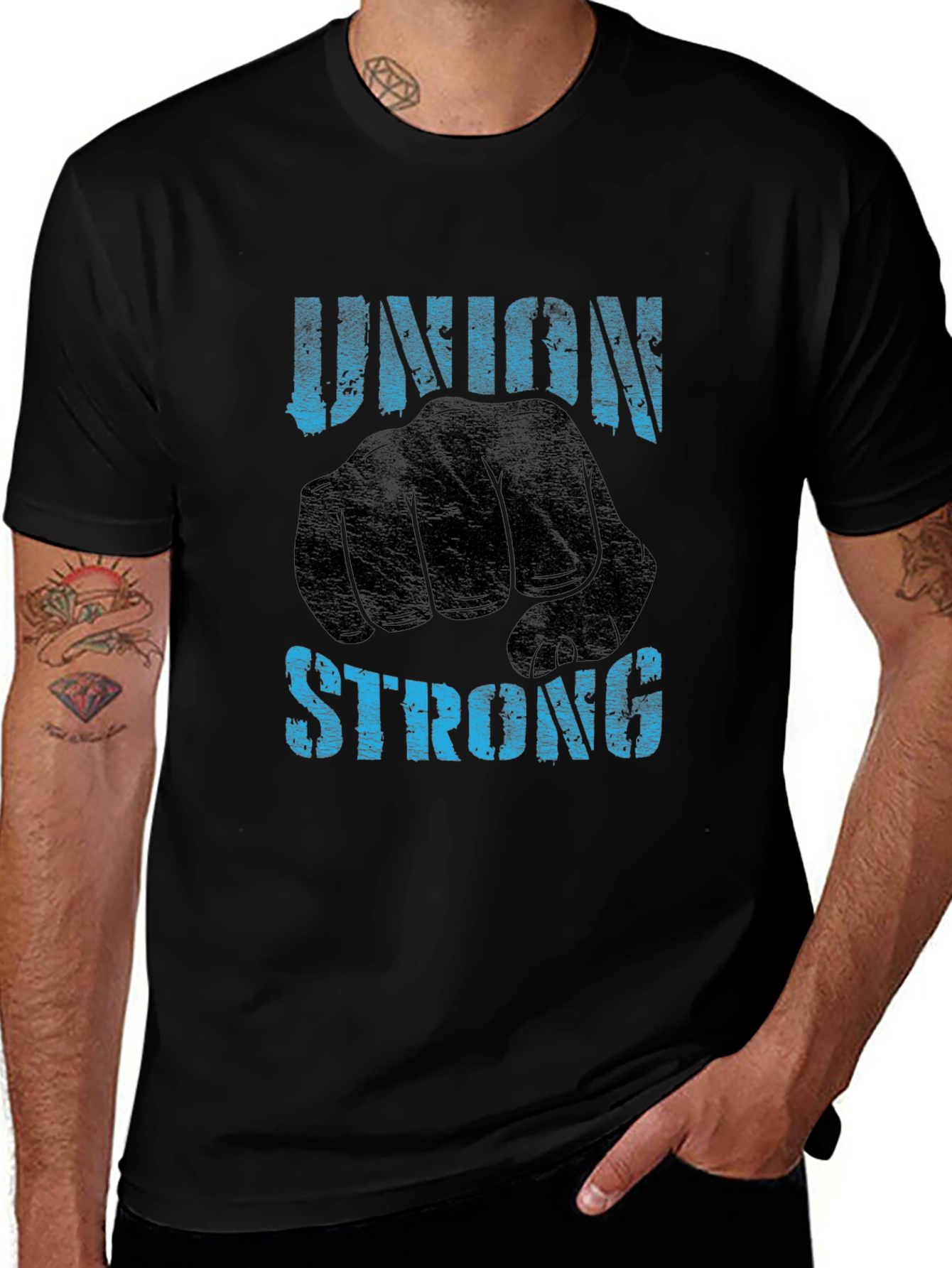 Union Strong Graphic T-Shirt