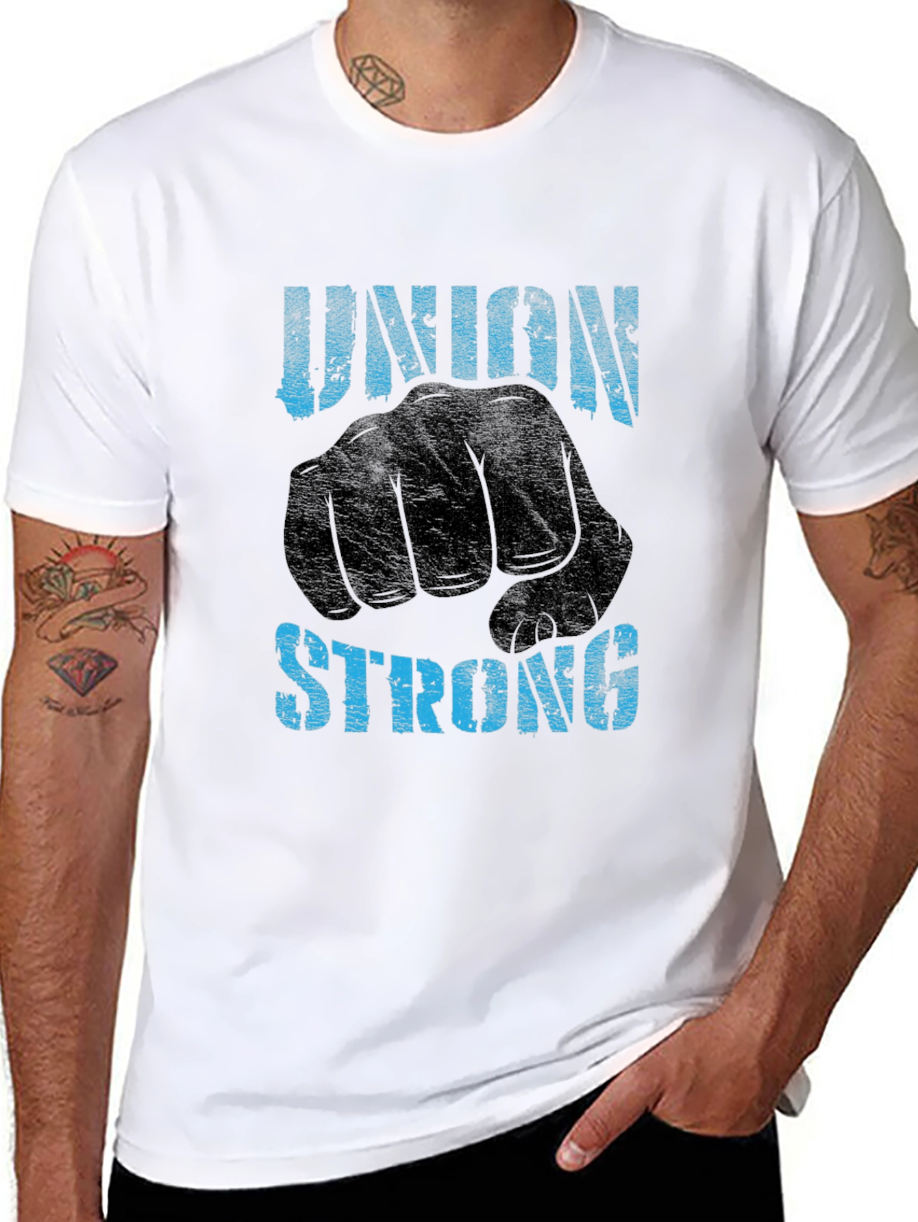 Union Strong Graphic T-Shirt