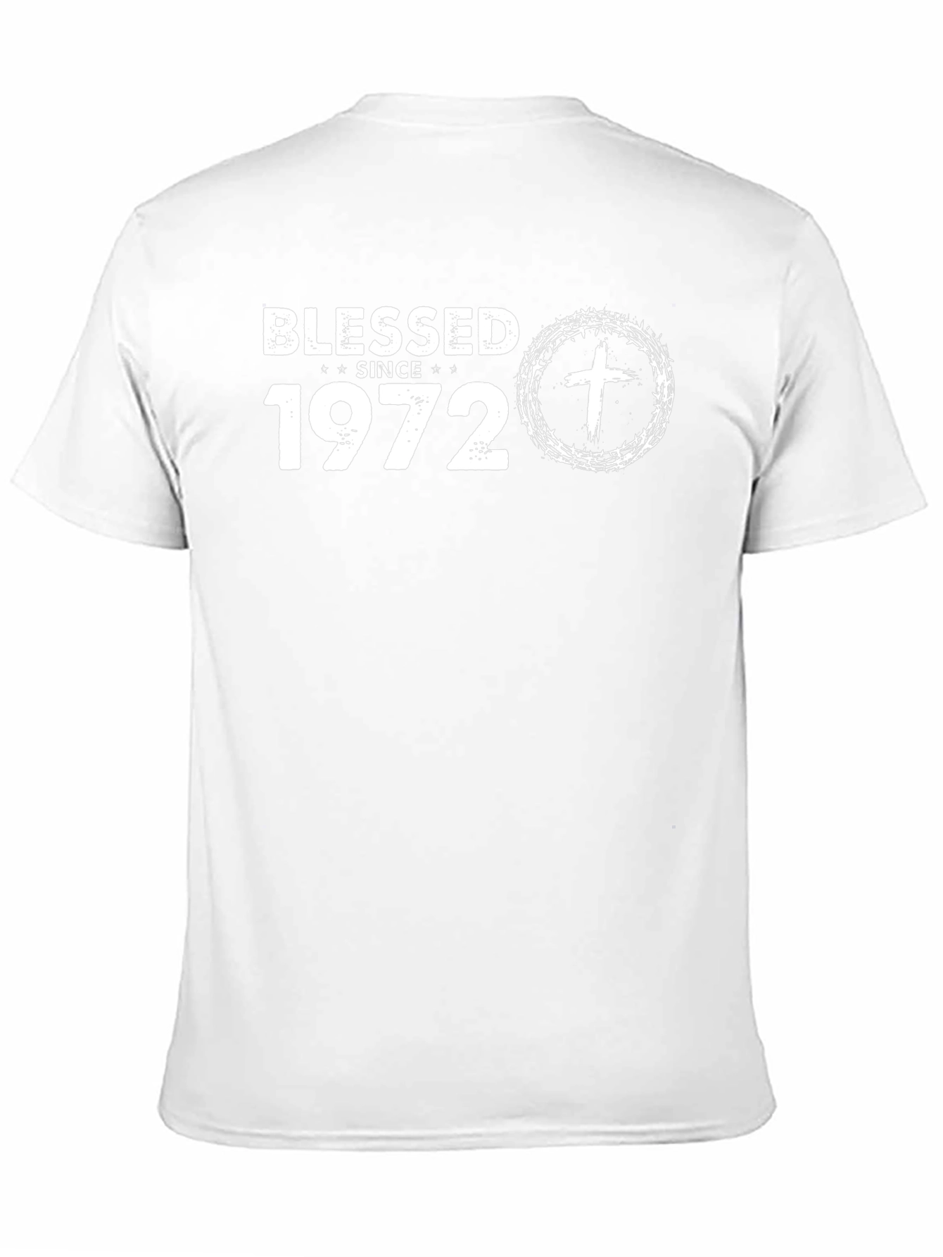 Blessed Since 1972 Christian T-Shirt