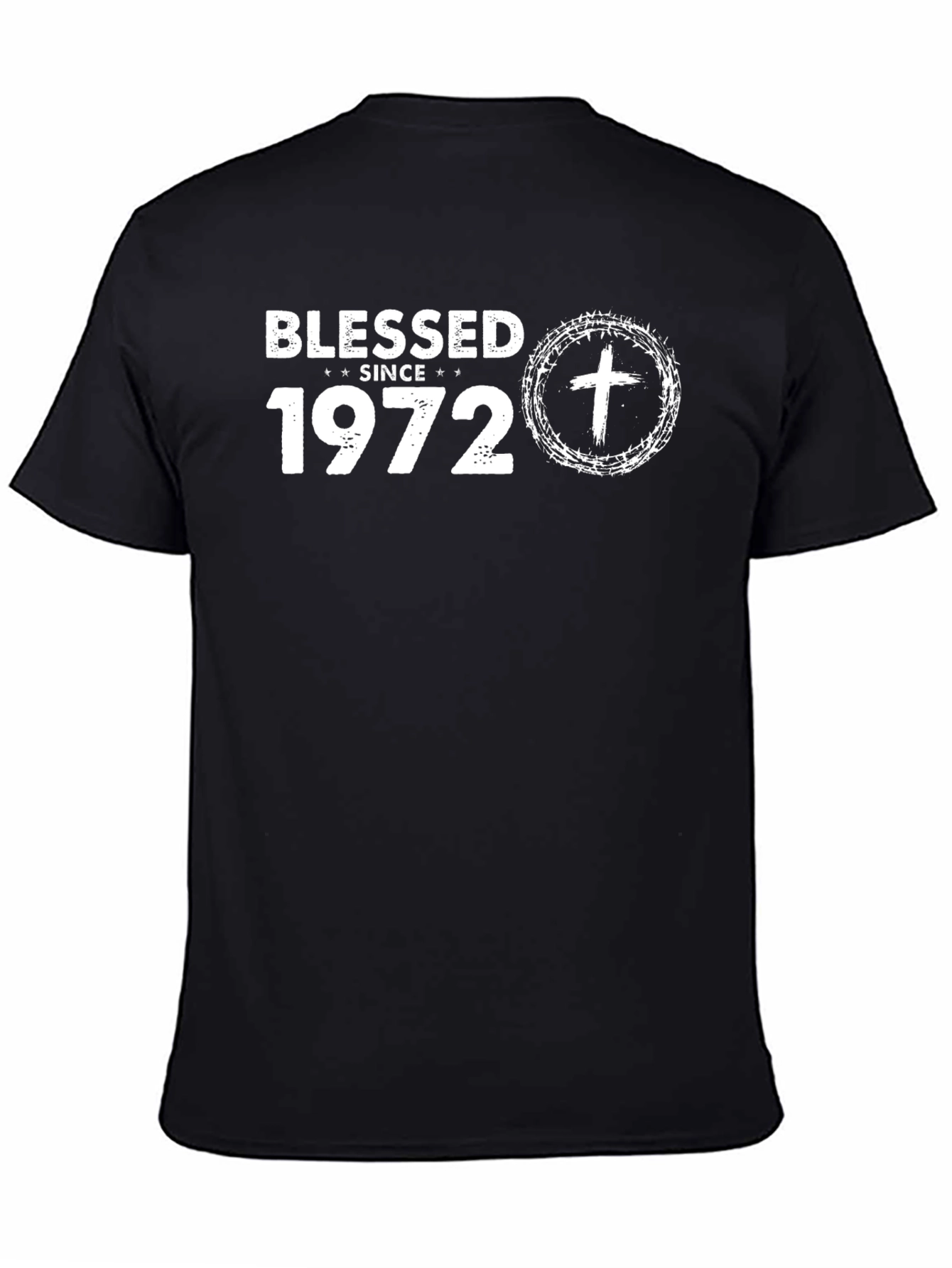 Blessed Since 1972 Christian T-Shirt