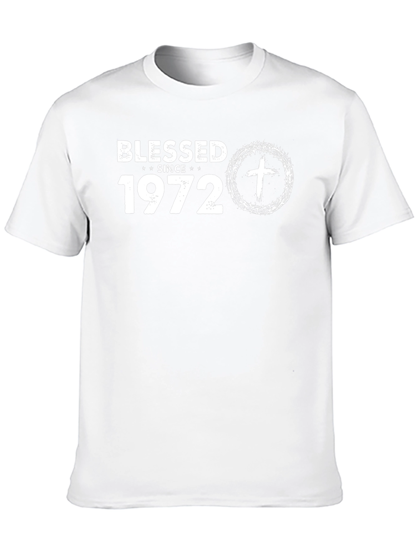 Blessed Since 1972 Christian T-Shirt