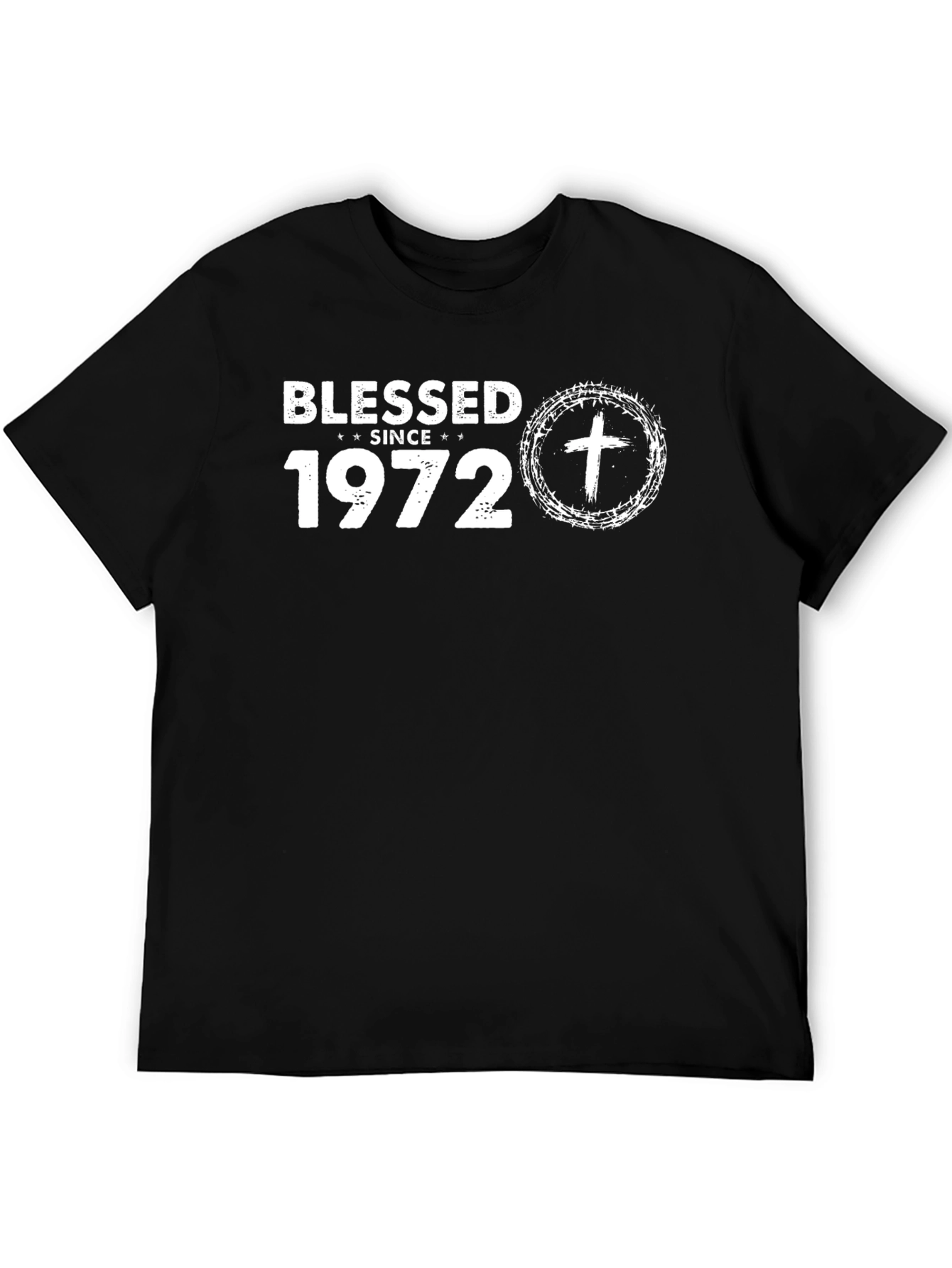 Blessed Since 1972 Christian T-Shirt